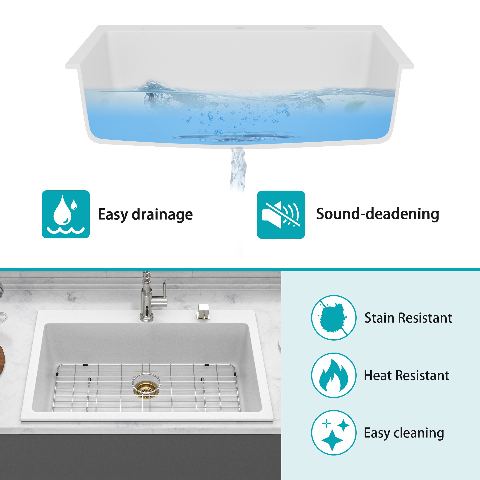 CASAINC CA-SN2719-B Kitchen-Sinks - View #6