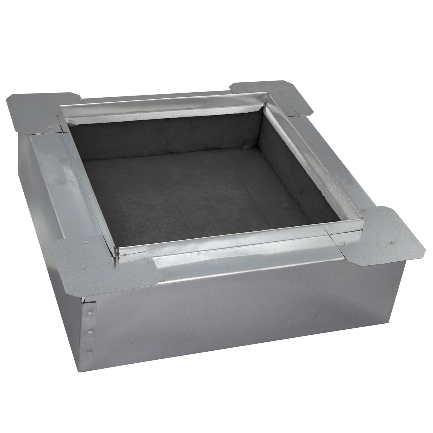 IMPERIAL GVL0237-A 30 Gauge Galvanized steel Rectangle Ductboard register Duct boot