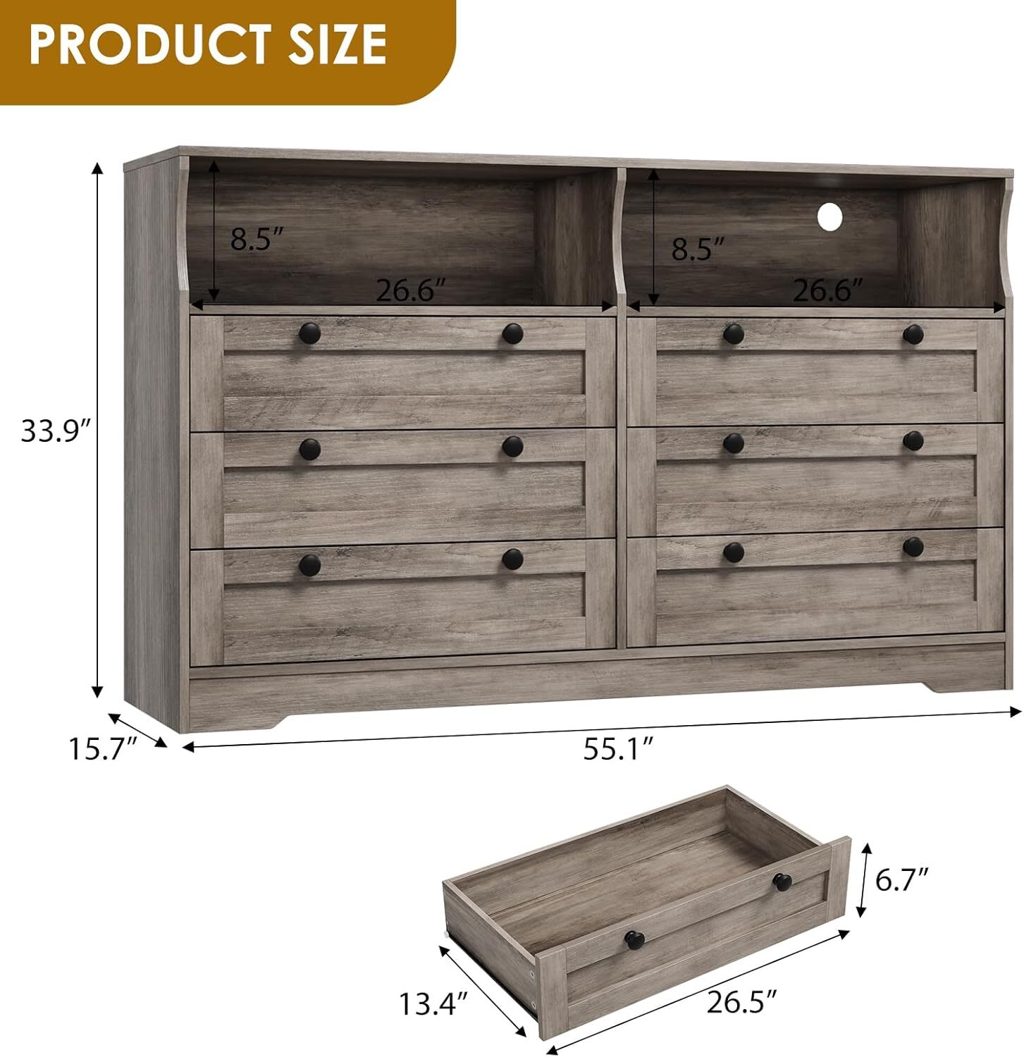 WhizMax LDYLSPHO-33JV8D6K dressers - View #5