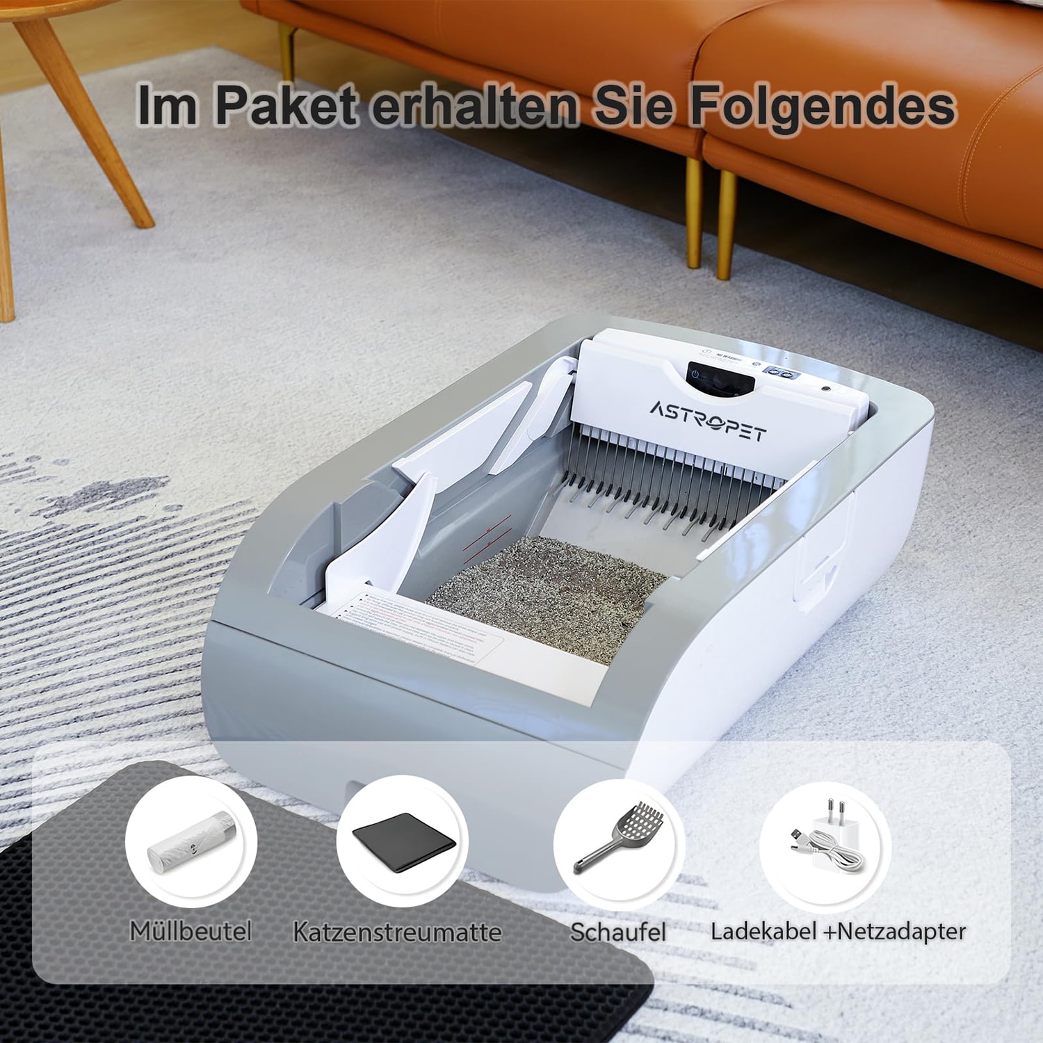 GZMR GZ-W1639 Cat-Litter-Box - View #4