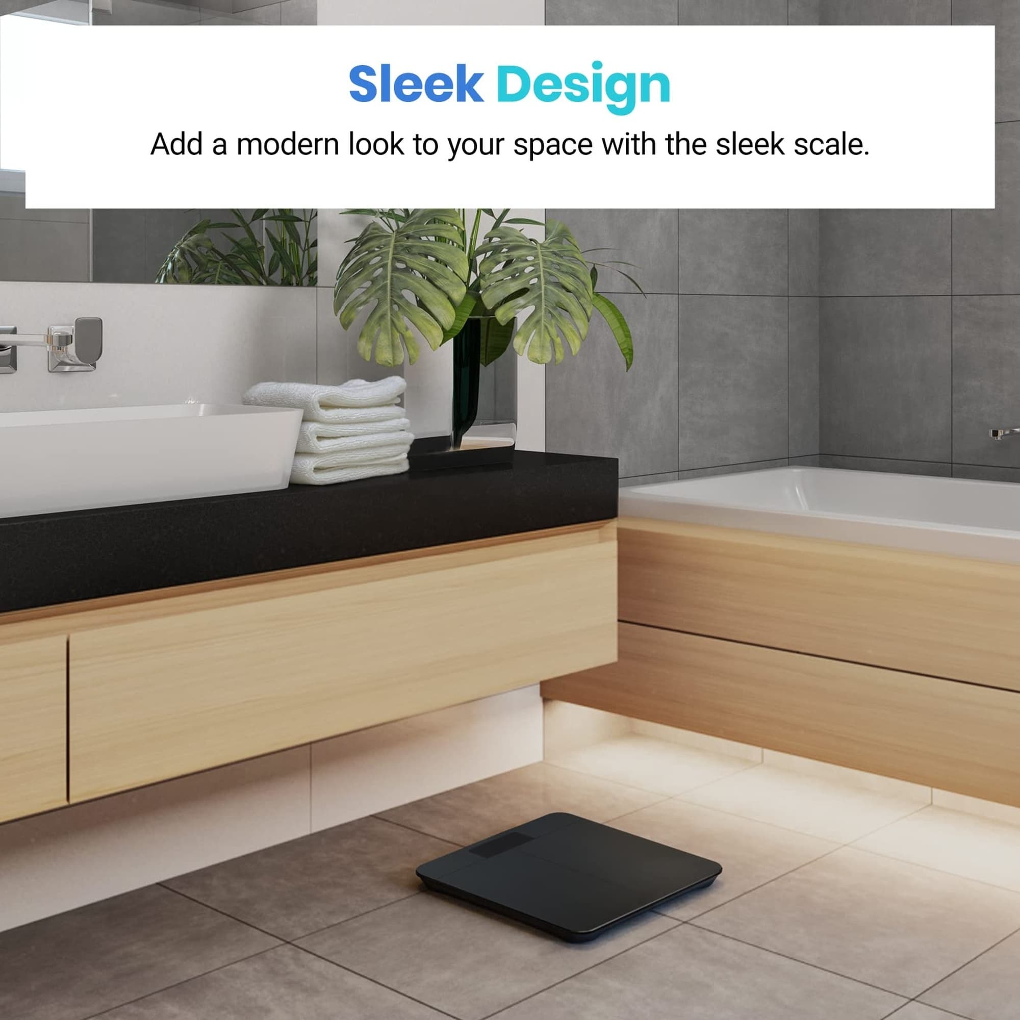 Wudkey L4-AQ0D4M Bathroom-Scales - View #2