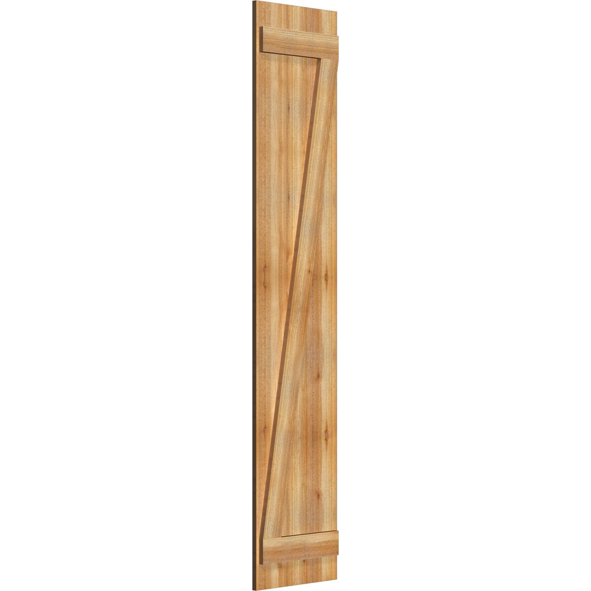 Ekena Millwork RBJ06Z16X079RWR Exterior-Shutters - View #2