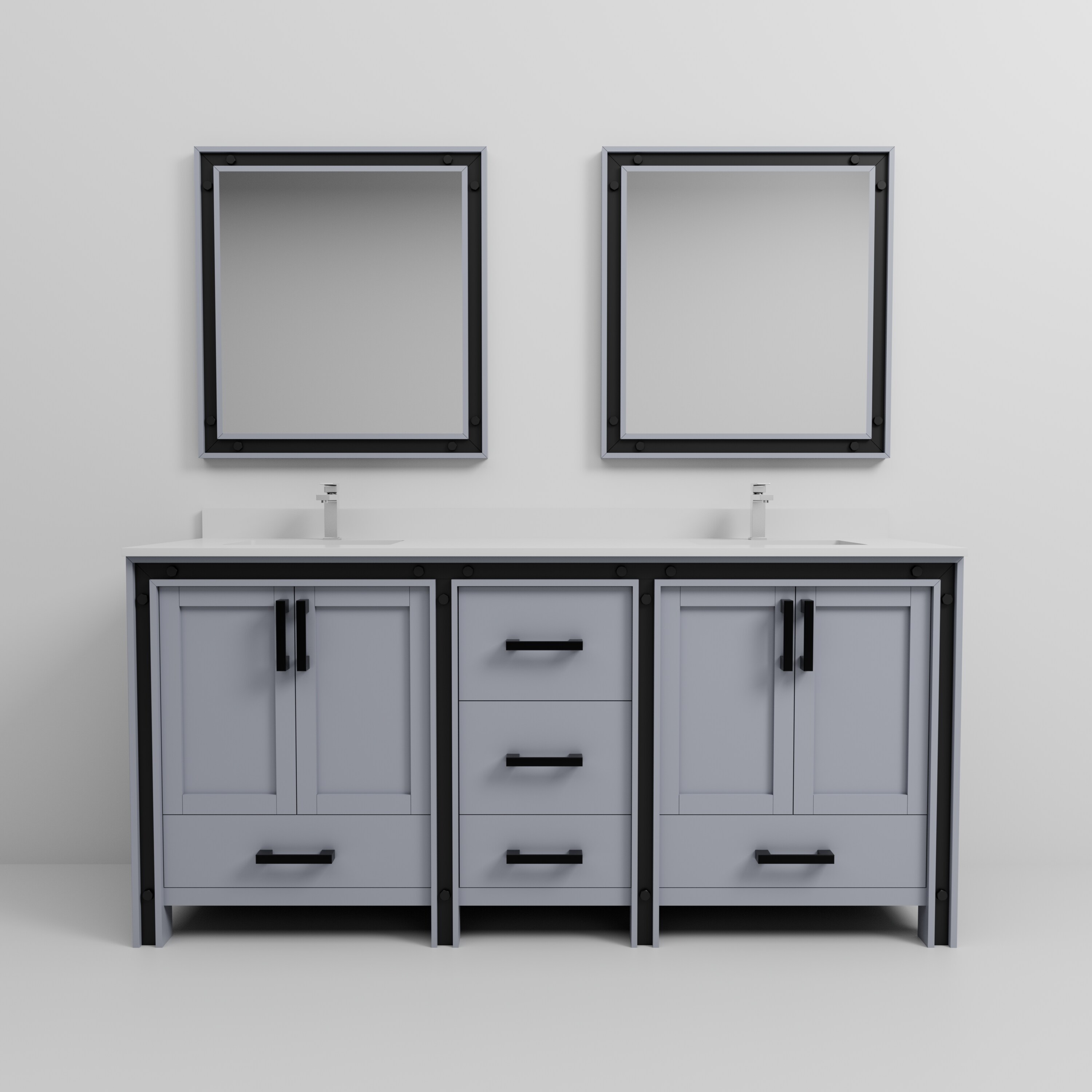 Lexora LVZV72DB211 Bath-Vanity-Combo - View #11