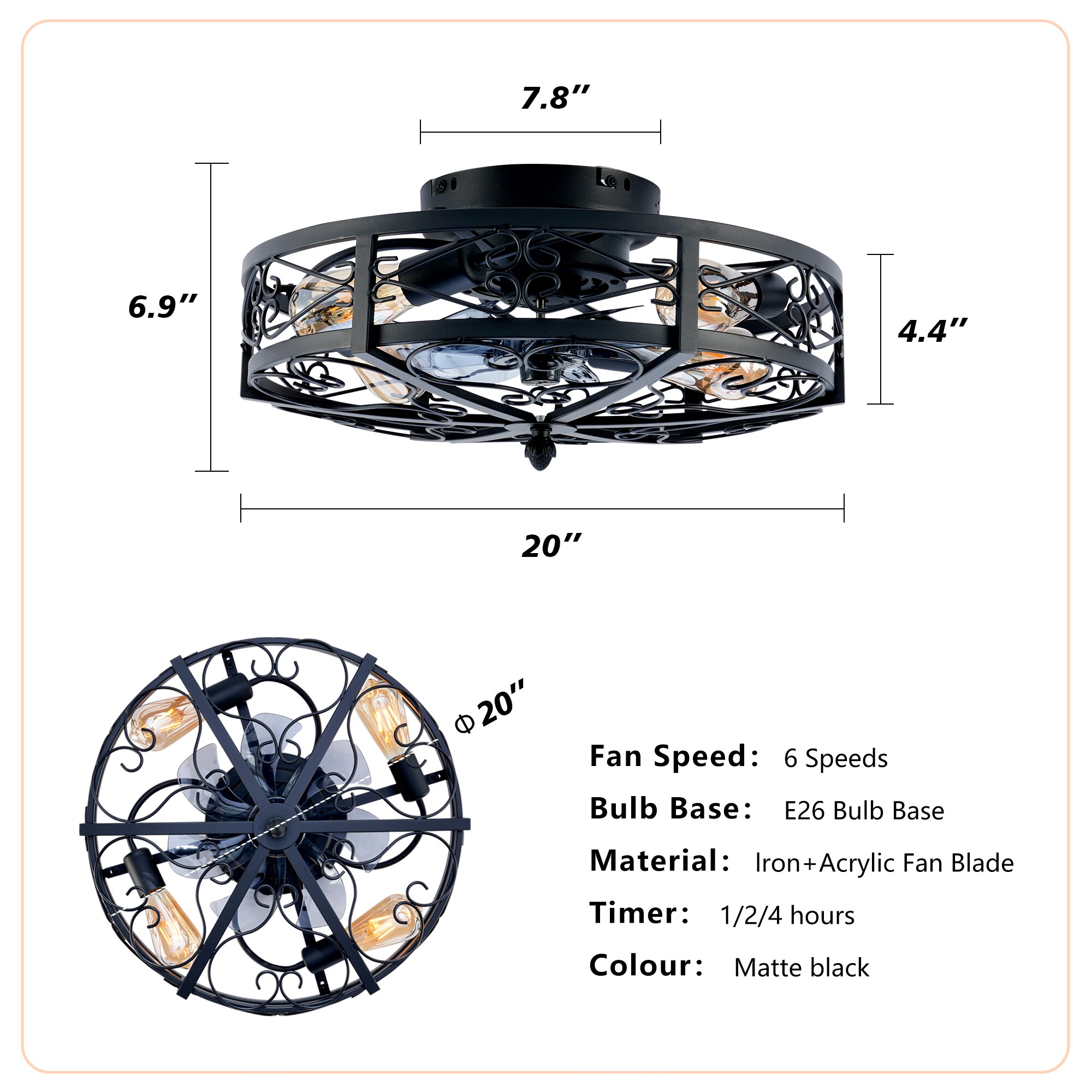 Blisstyle CLF251 Ceiling-Fans - View #7