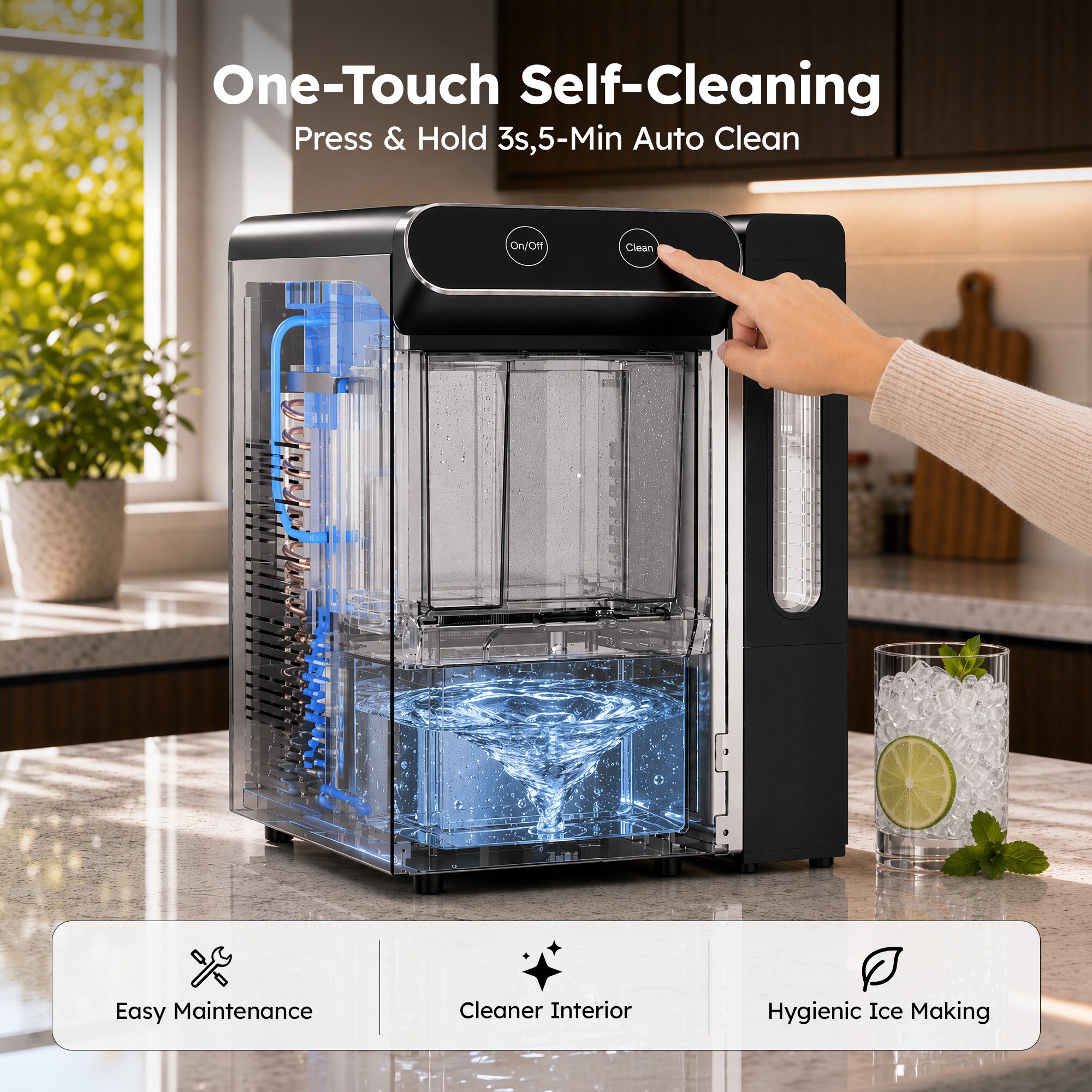 SIMZLIFE IM025-NBS-S-LS-SC Ice-Makers - View #9