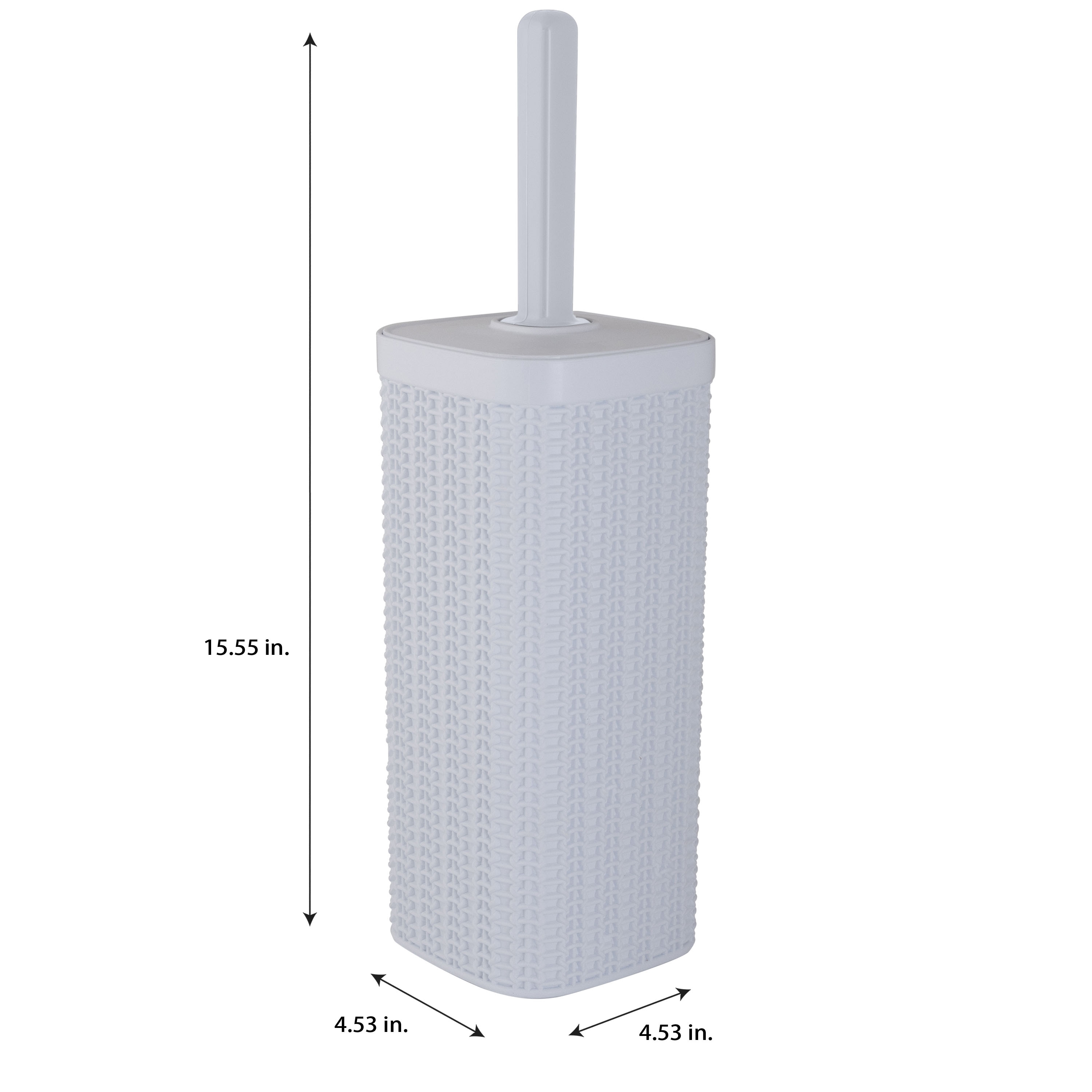 Bath Bliss 26847-WHITE Toilet-Brush-Holders - View #3