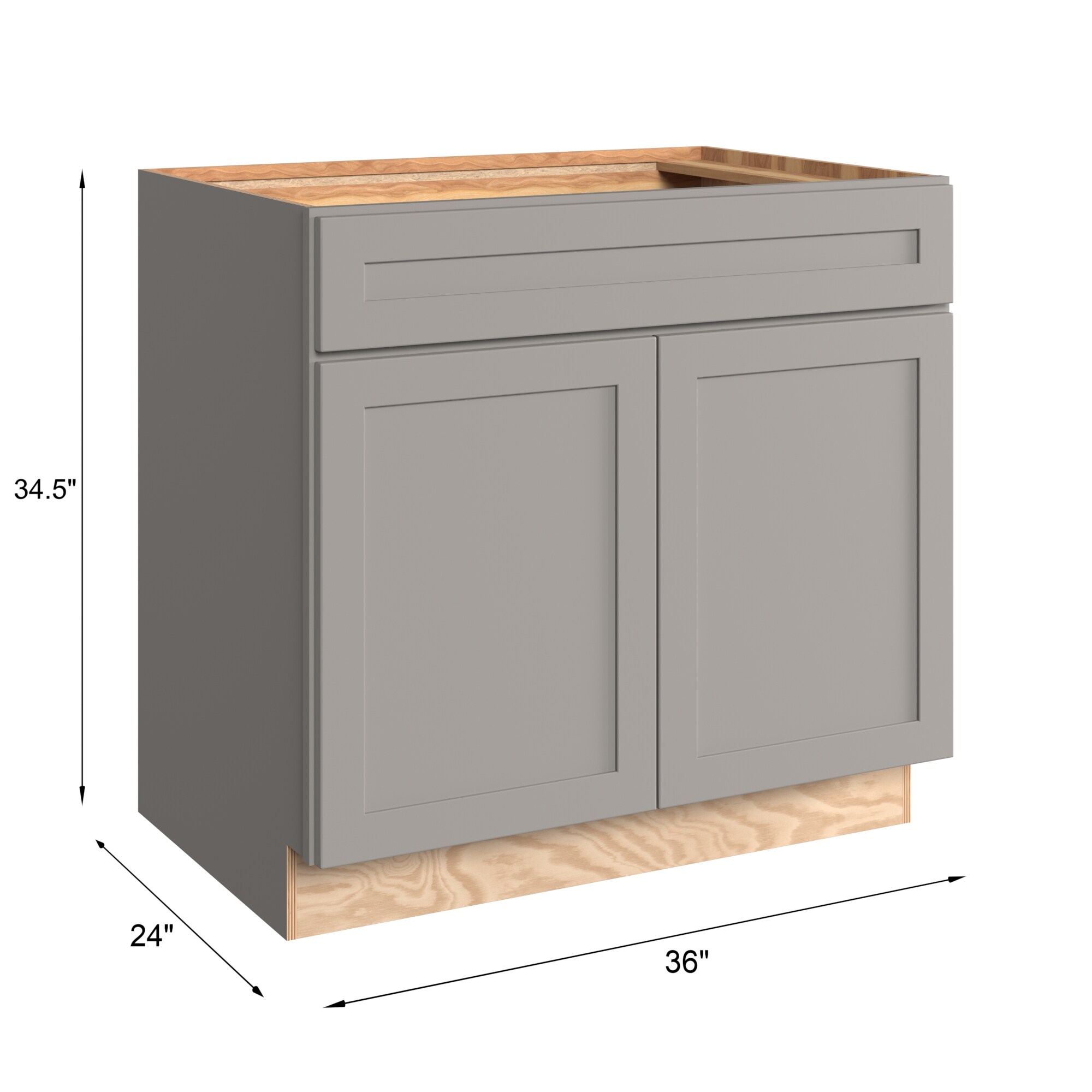 KraftMaid Momentum B36G81 Cabinets-Kitchen - View #3