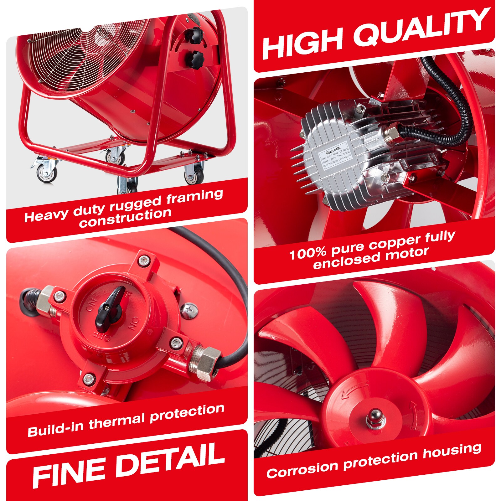 iLIVING ILG8EF20EX Blower-Fans - View #4