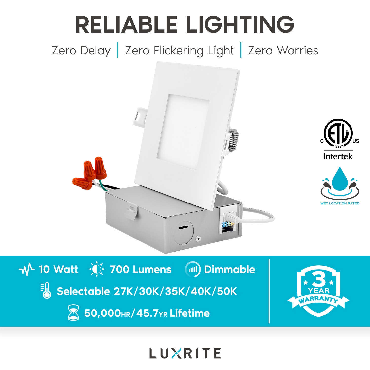 Luxrite LR23759-4PK Led-Retrofit-Downlight - View #8