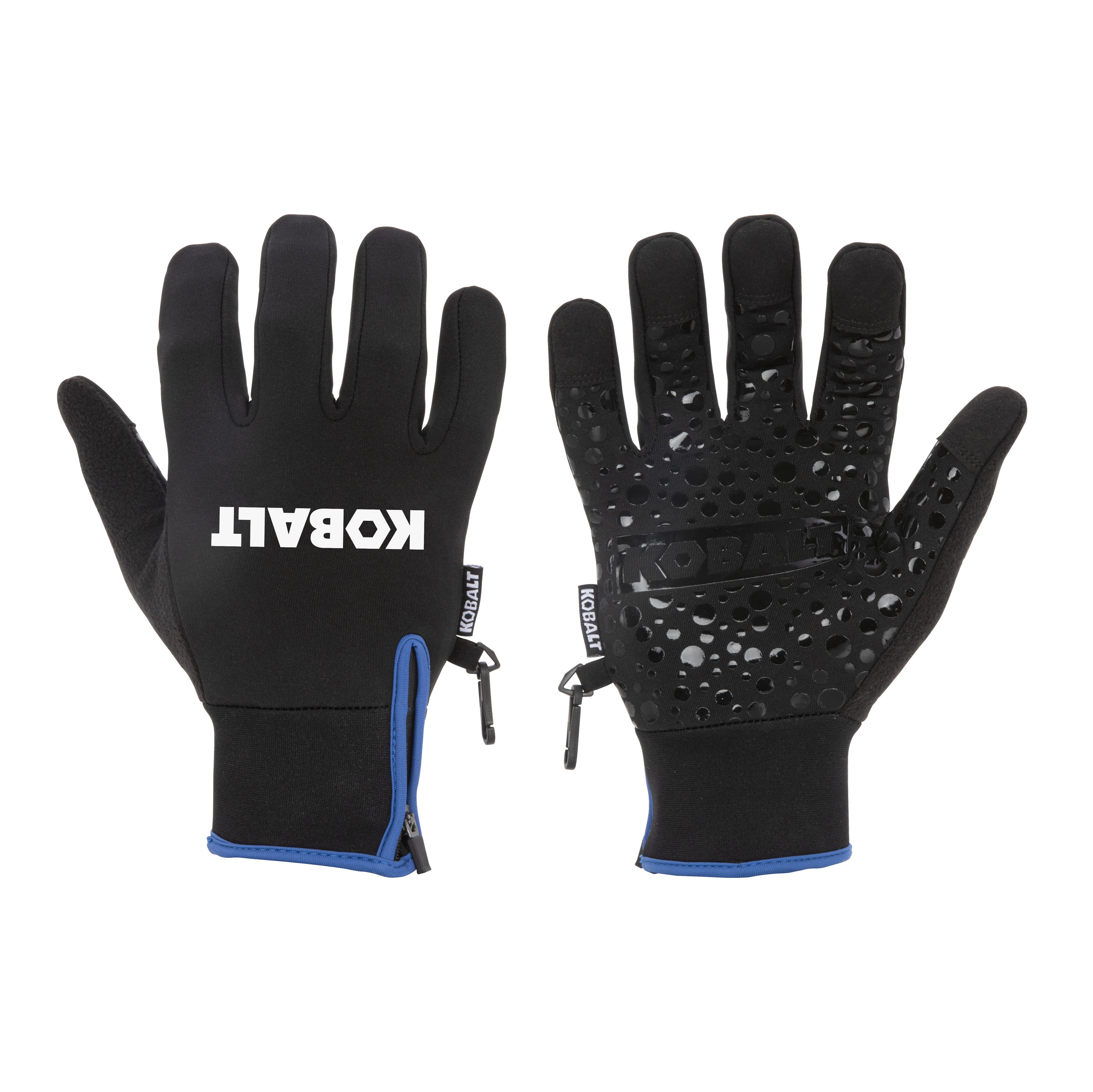 Kobalt X-large Black Polyester Gloves, (1-Pair) in the Work Gloves
