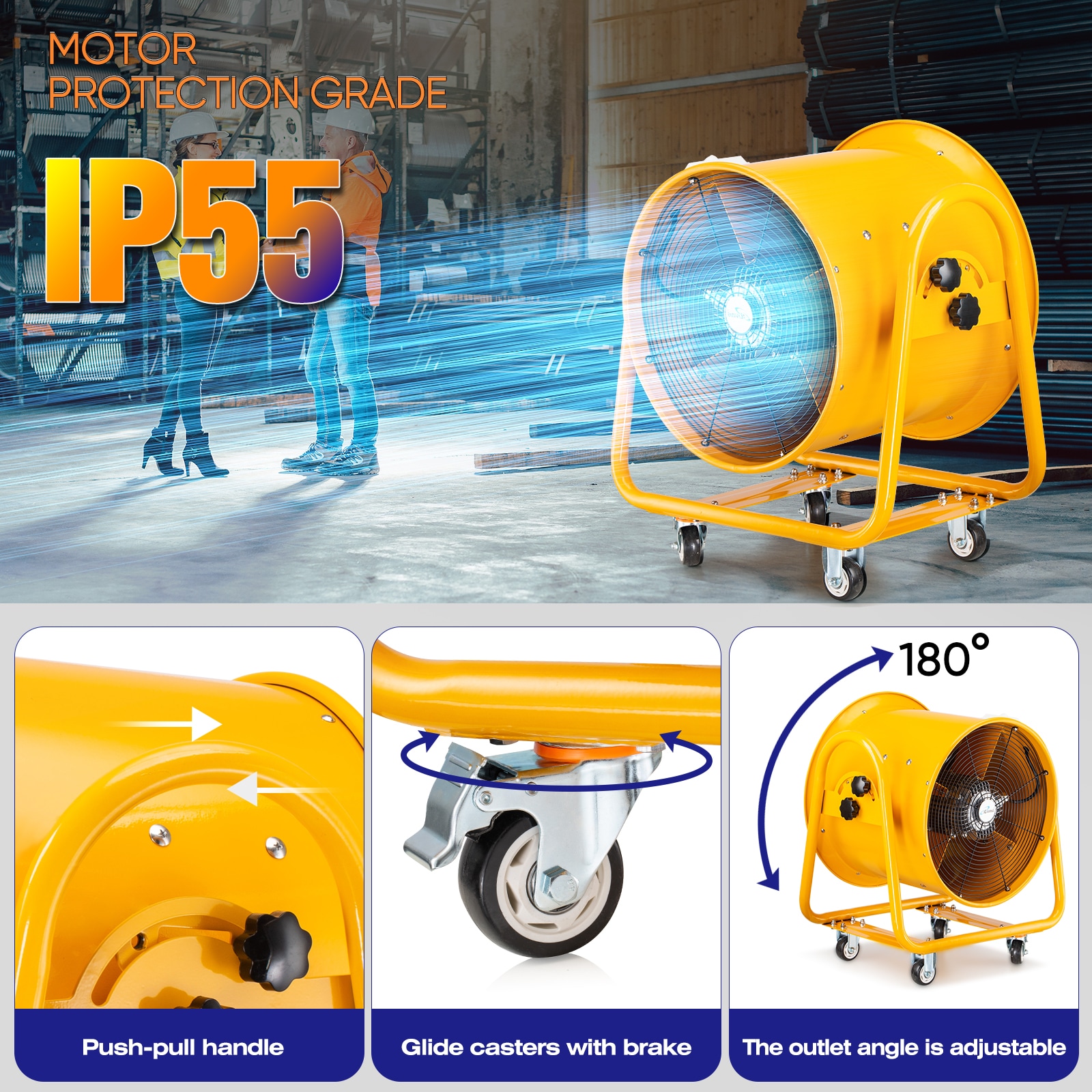 iLIVING ILG8VF20 Blower-Fans - View #5