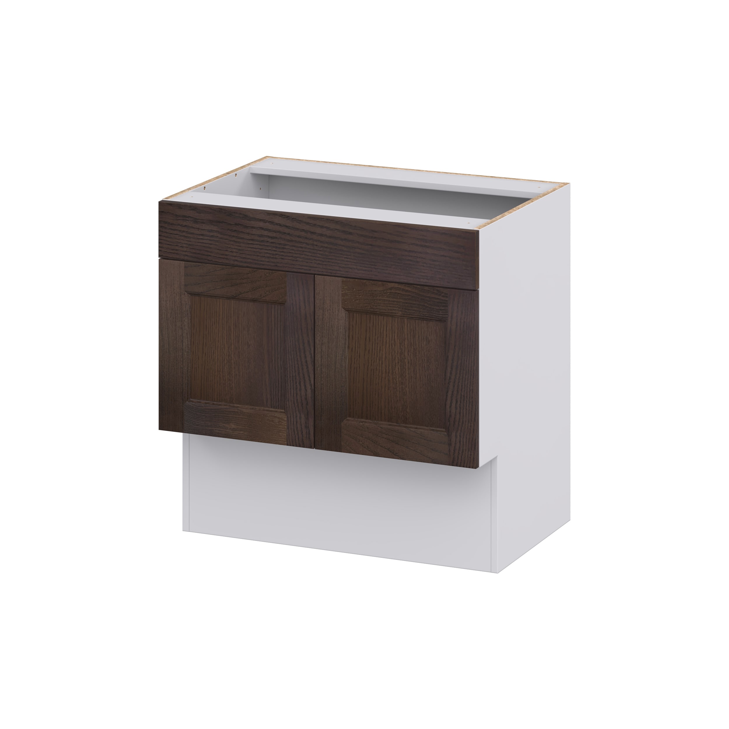Hugo&Borg DSVS30ADA-MO 30-in W x 30-in H x 21-in D Wood Base Fully assembled Cabinet (Recessed Panel Shaker)
