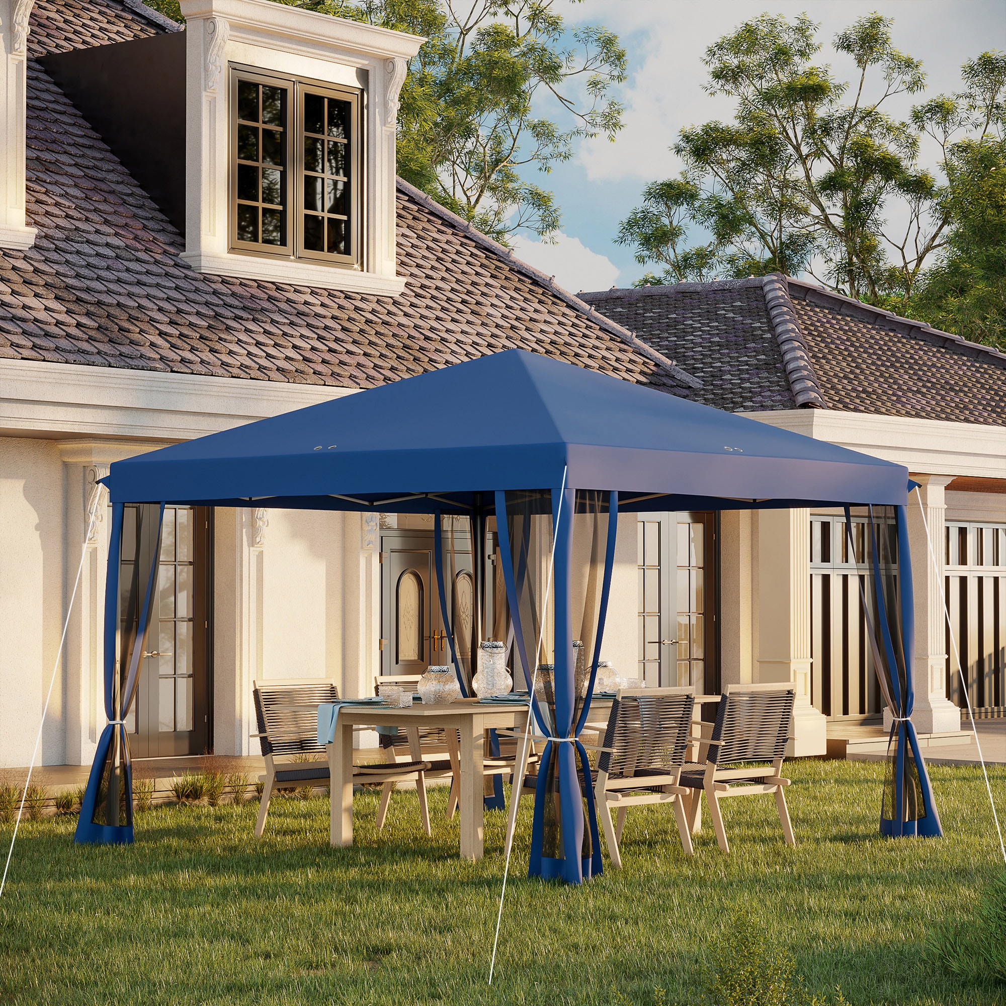 Outsunny 840-014V01BU Canopies-Sl - View #2