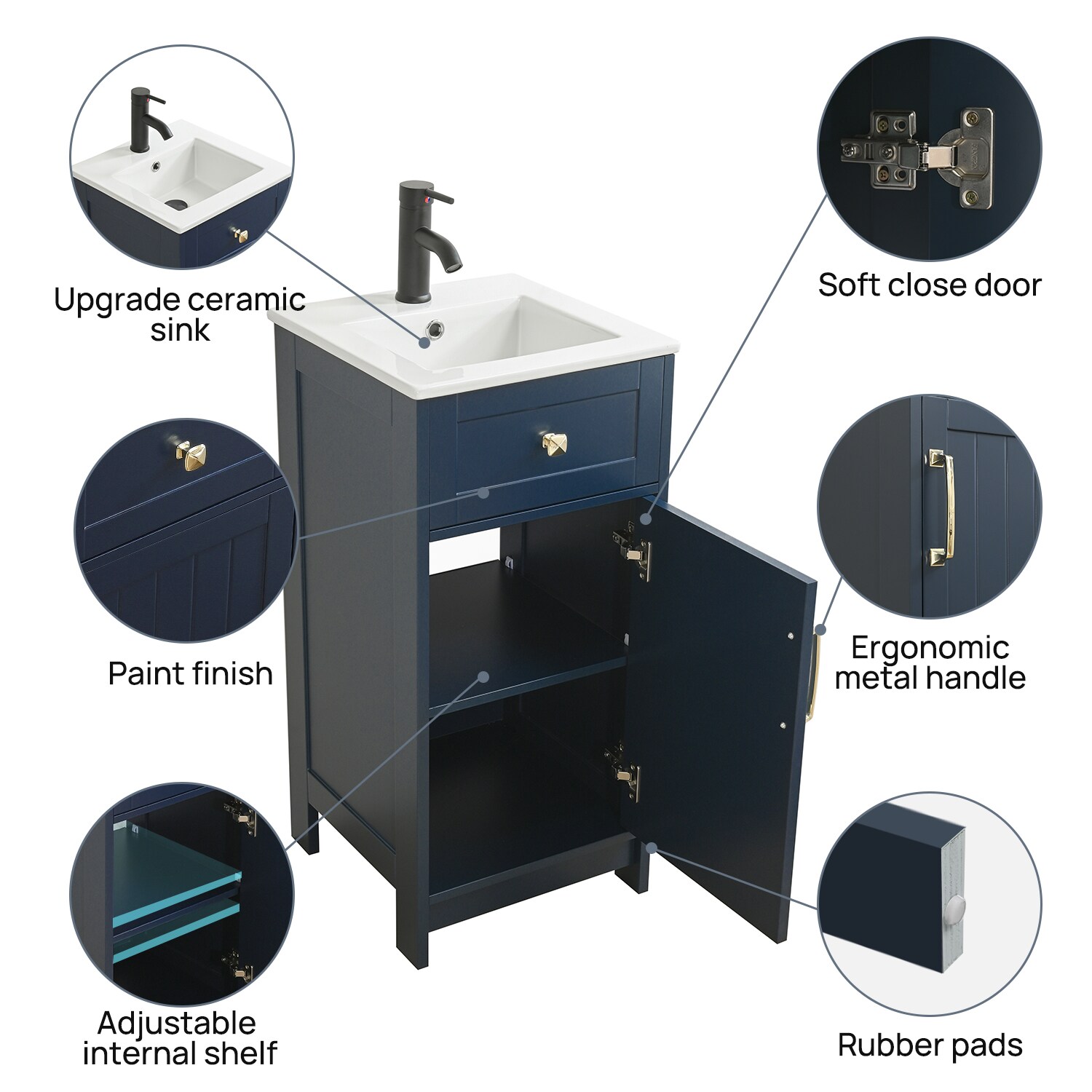 WONLINE USBR6121&6050 Bath-Vanity-Combo - View #7
