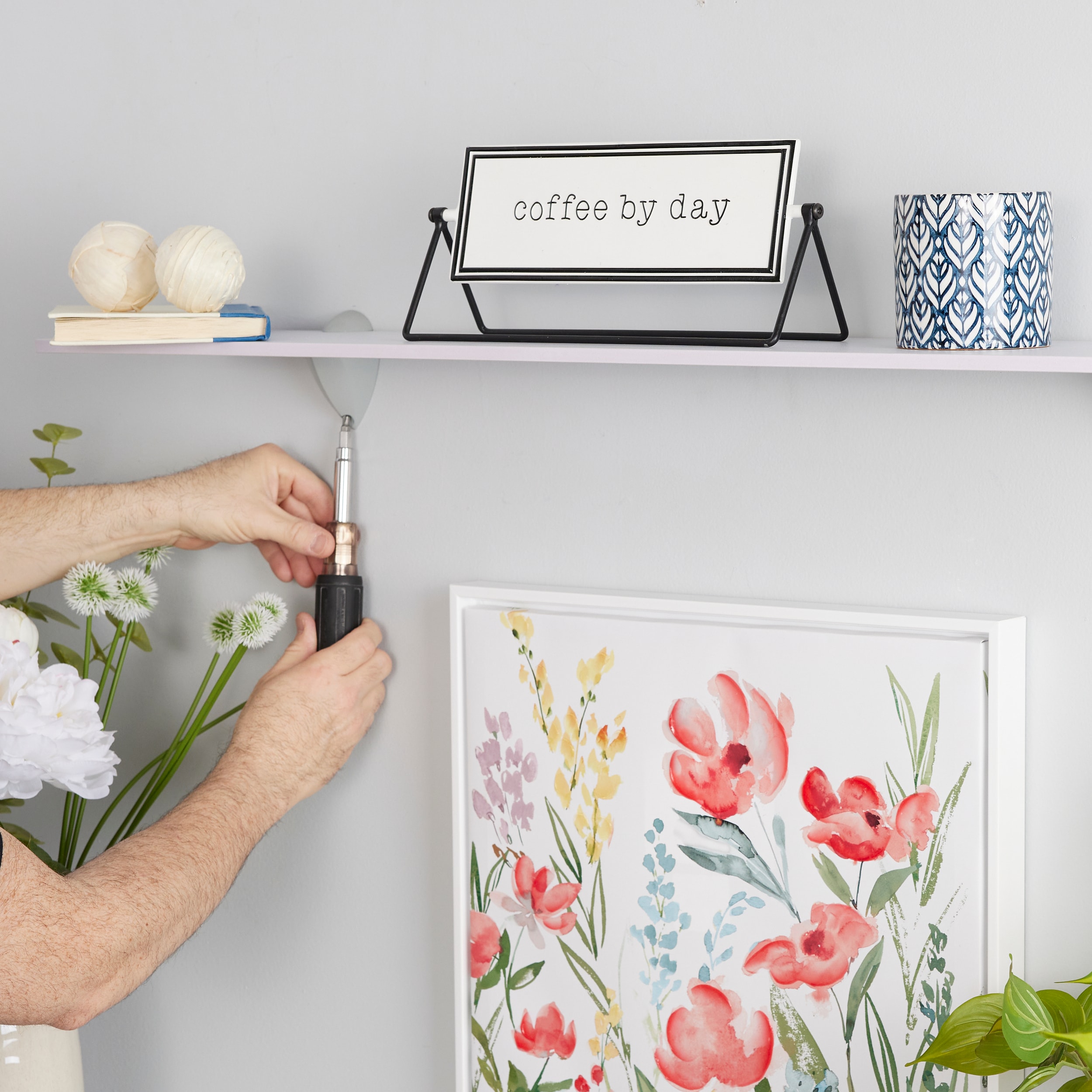 Wallscapes HSJKIT736SI Wall-Mounted-Shelving - View #8