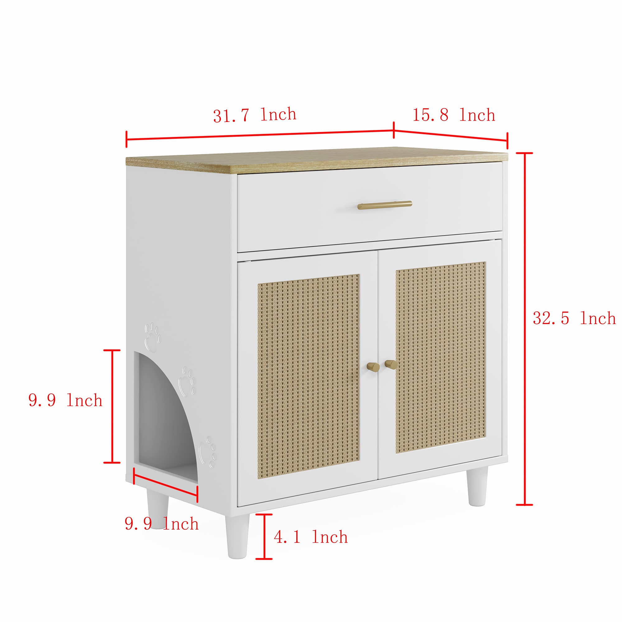 SINOFURN SYC250011GY Dining-Kitchen-Storarge - View #17