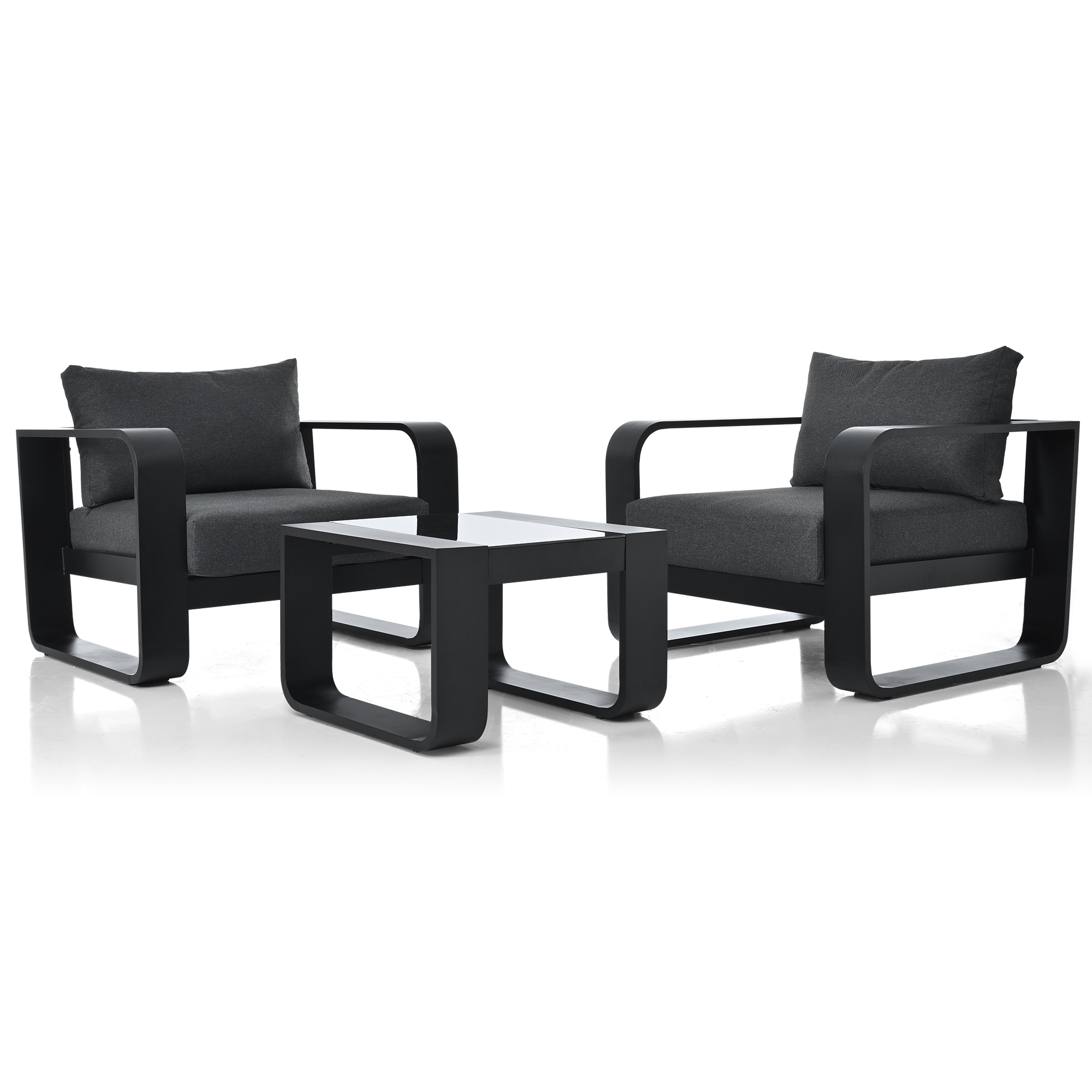Gaierptone CRXSYX2RGFB Patio-Conversation-Sets - View #5