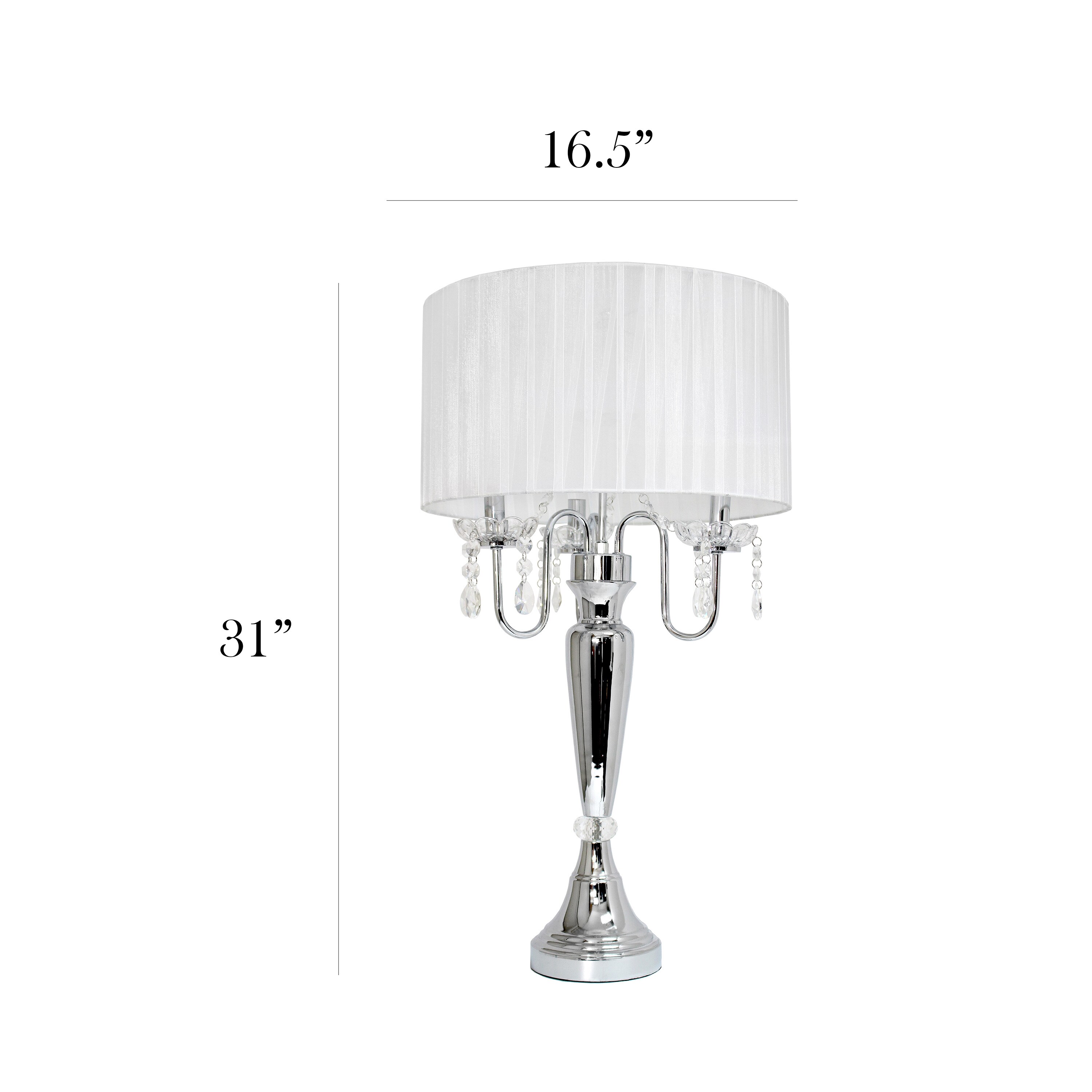 Elegant Designs LT1034-WHT Table-Lamps - View #9
