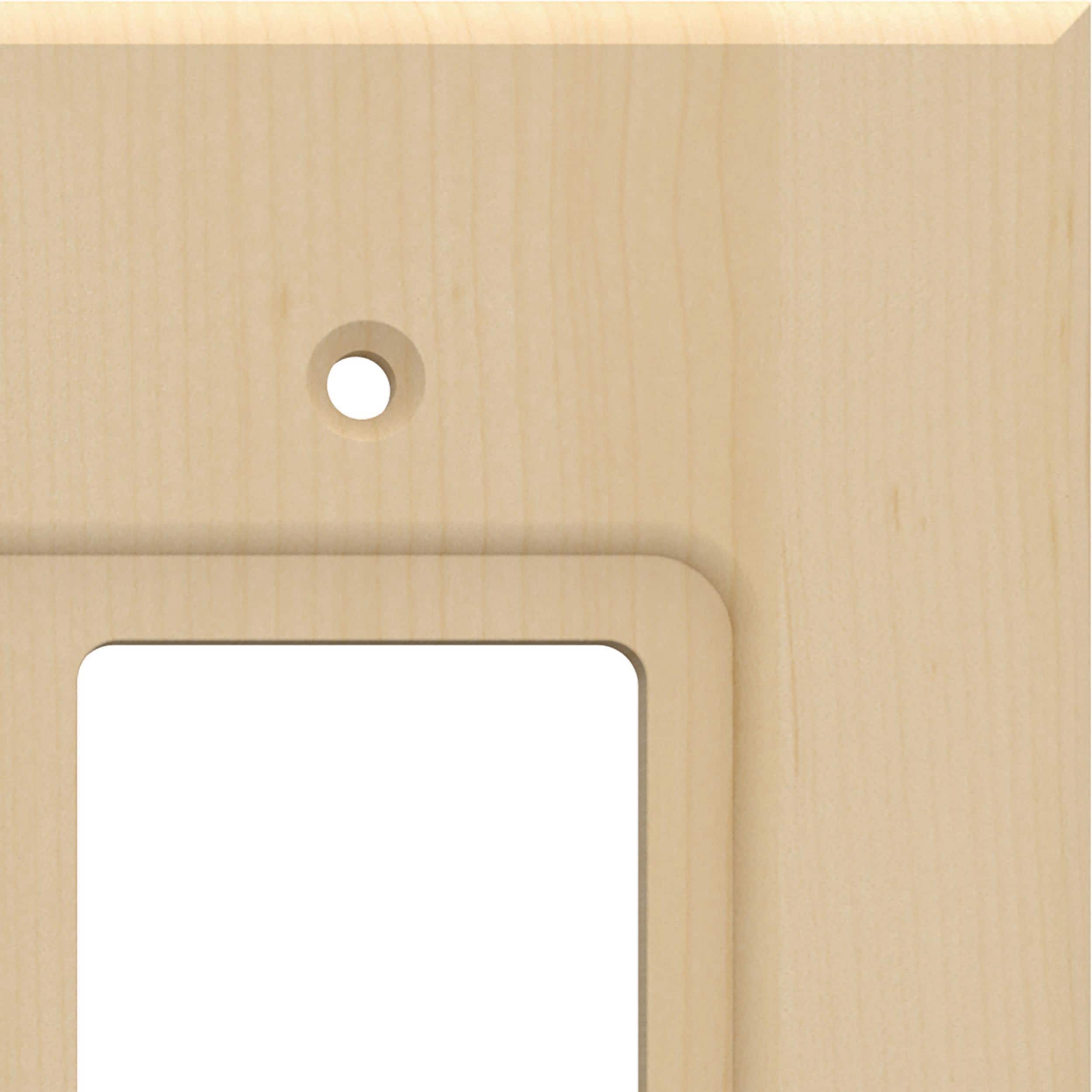 allen + roth W33798-UN-CP Electrical-Wall-Plates - View #3