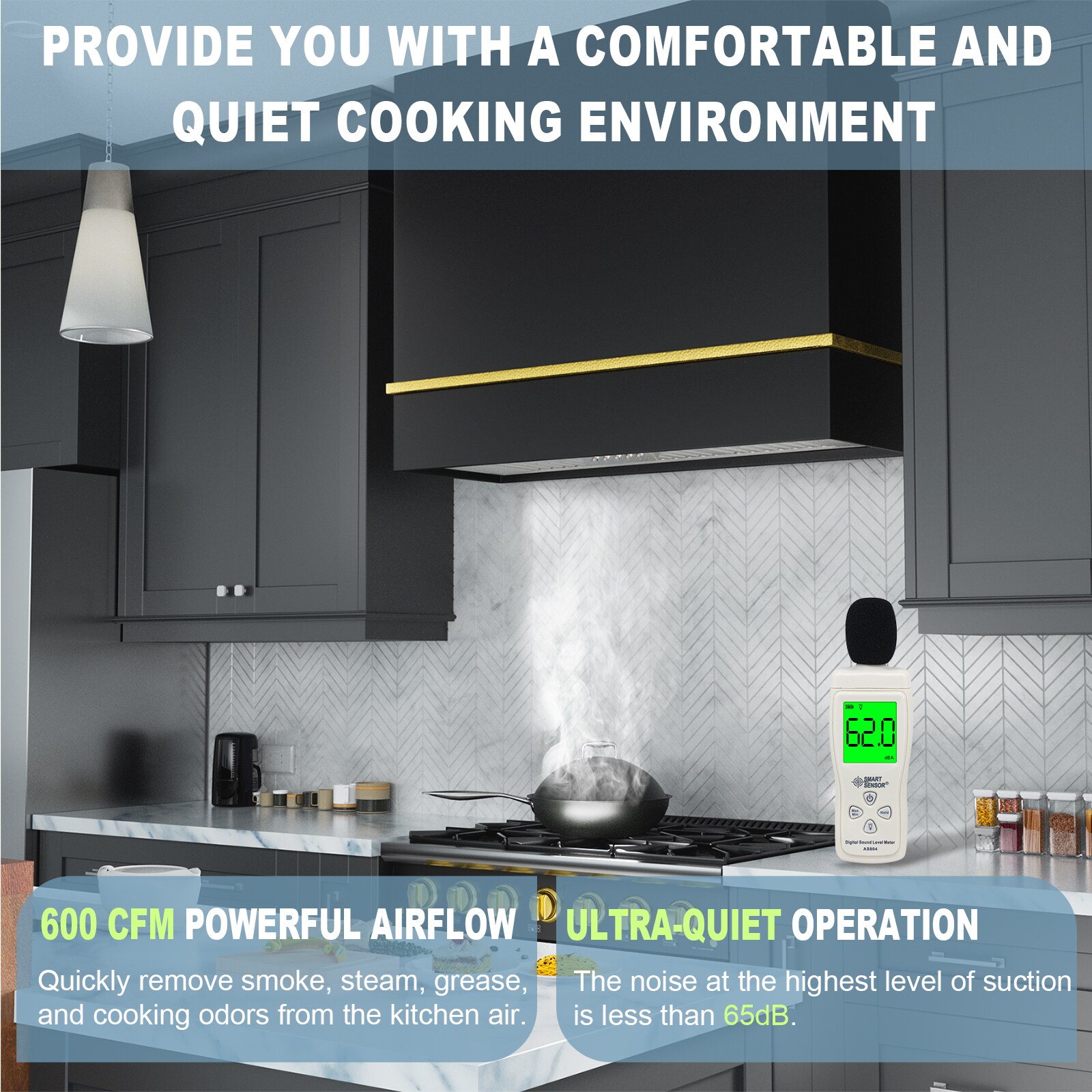 Akicon AK-HS36HA-JBG Wall-Mounted-Range-Hoods - View #3
