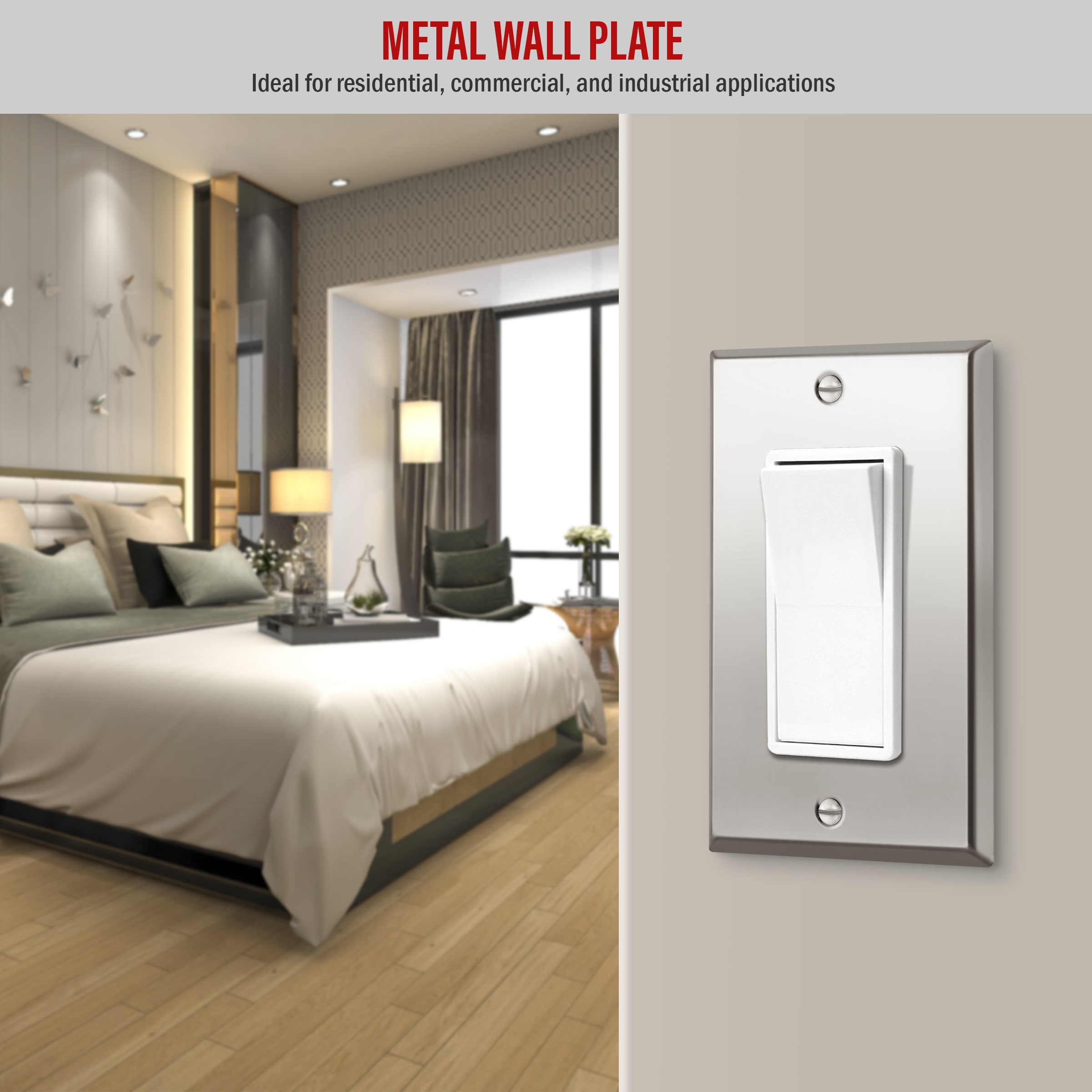 Top Greener 7731-PC-3PCS Electrical-Wall-Plates - View #3