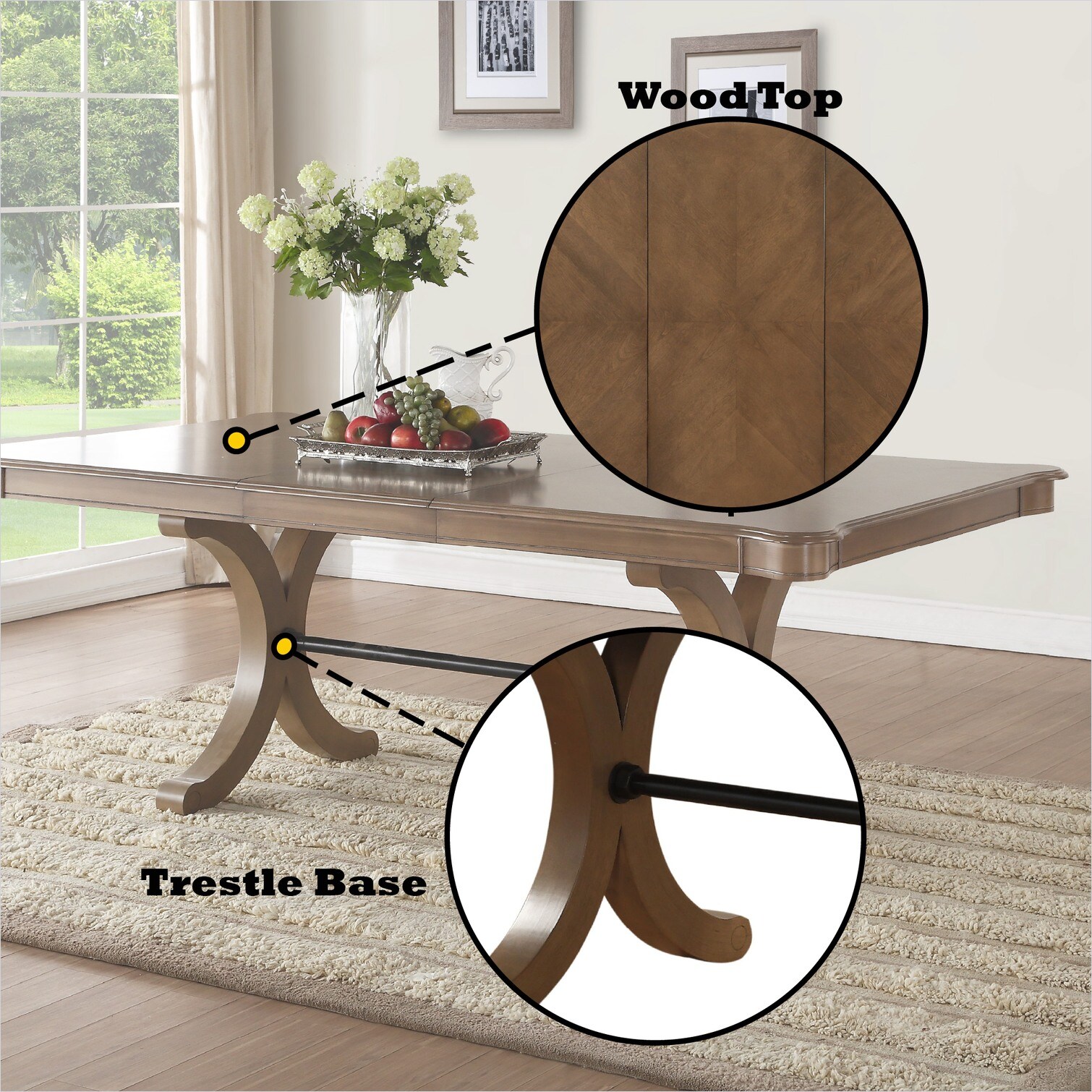SunJet BTF2848J18R9 Dining-Tables - View #7