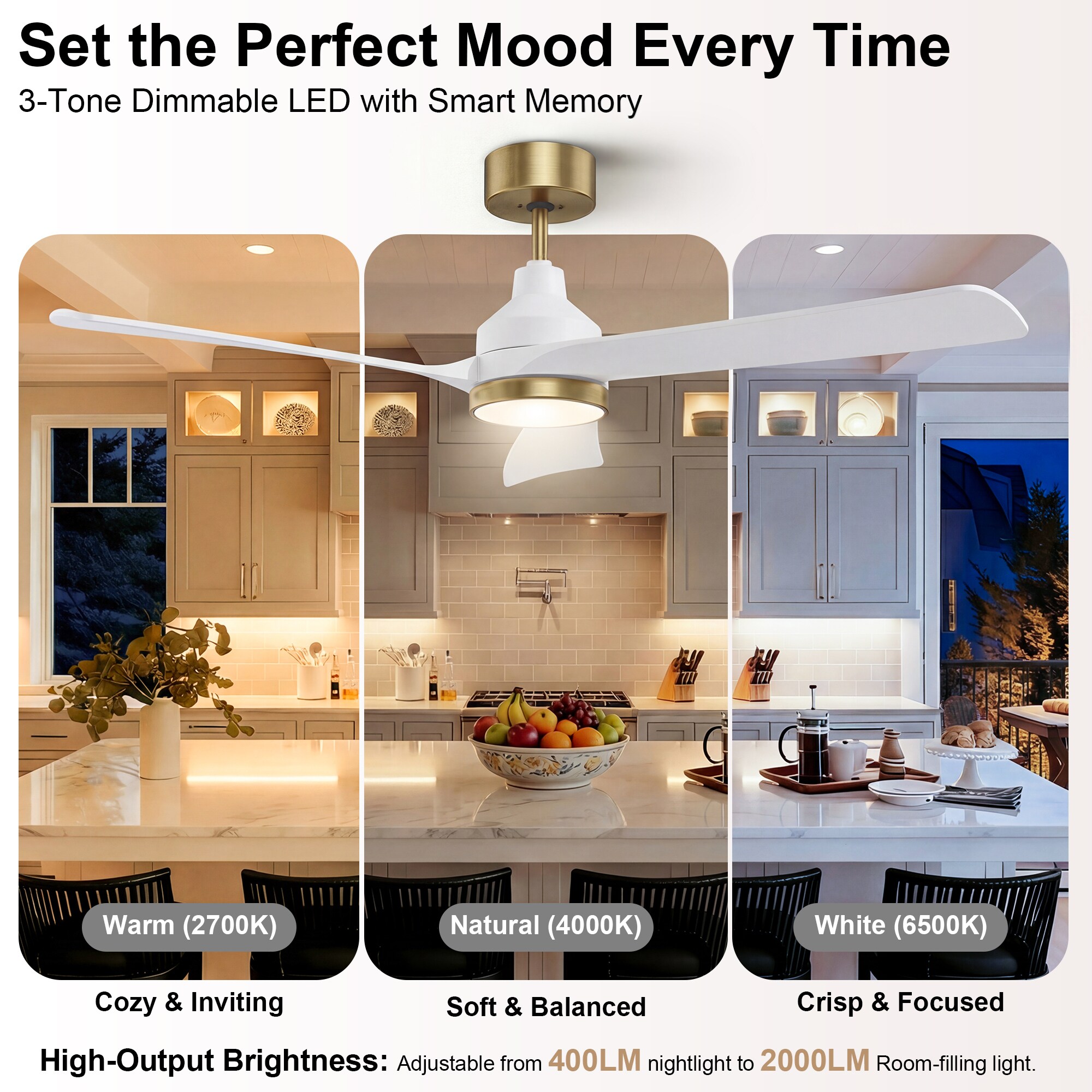 GreenEver CFL-0001-WG Ceiling-Fans - View #8