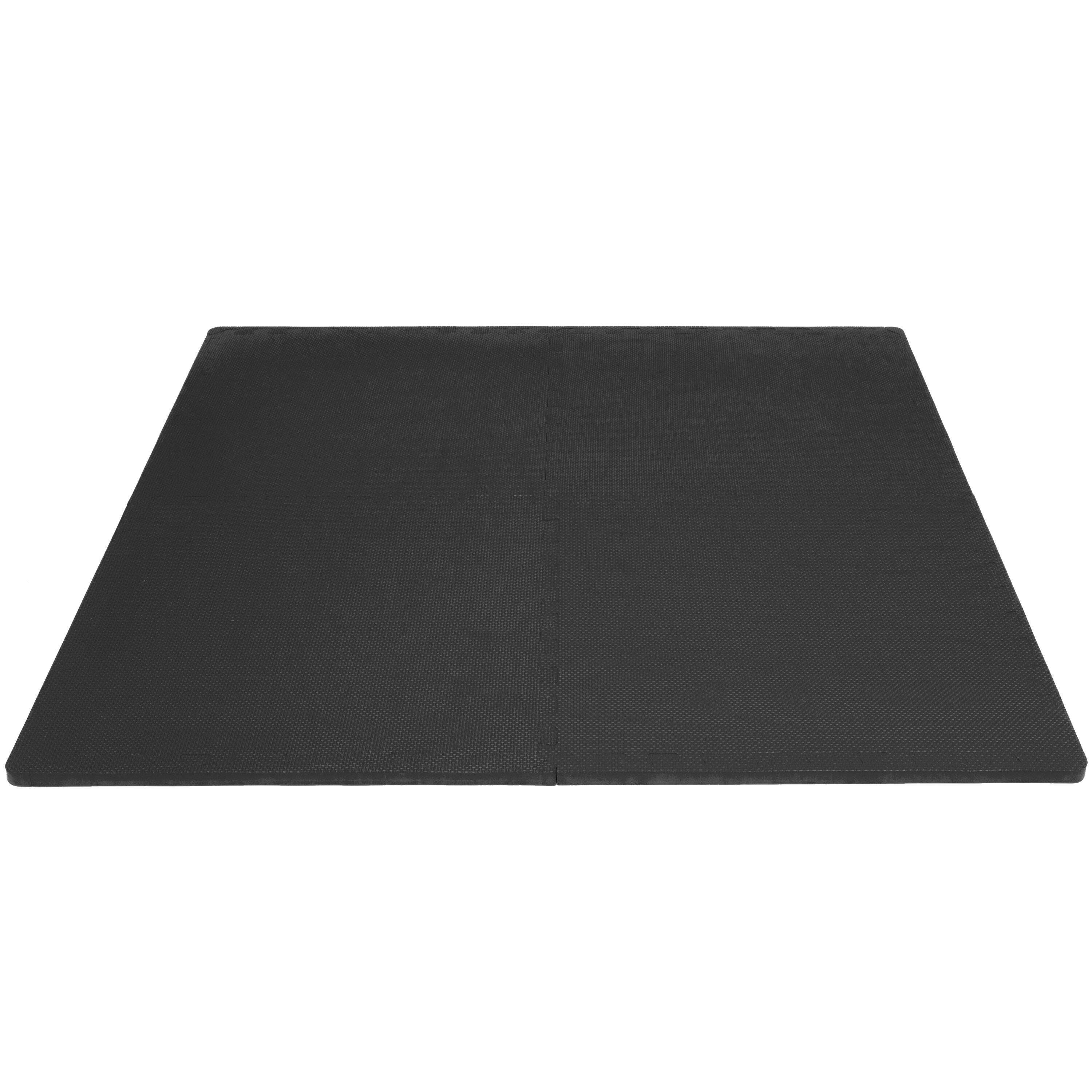 PROSOURCEFIT Thick Exercise Puzzle Mat Blue 24 in. x 24 in. x 0.75