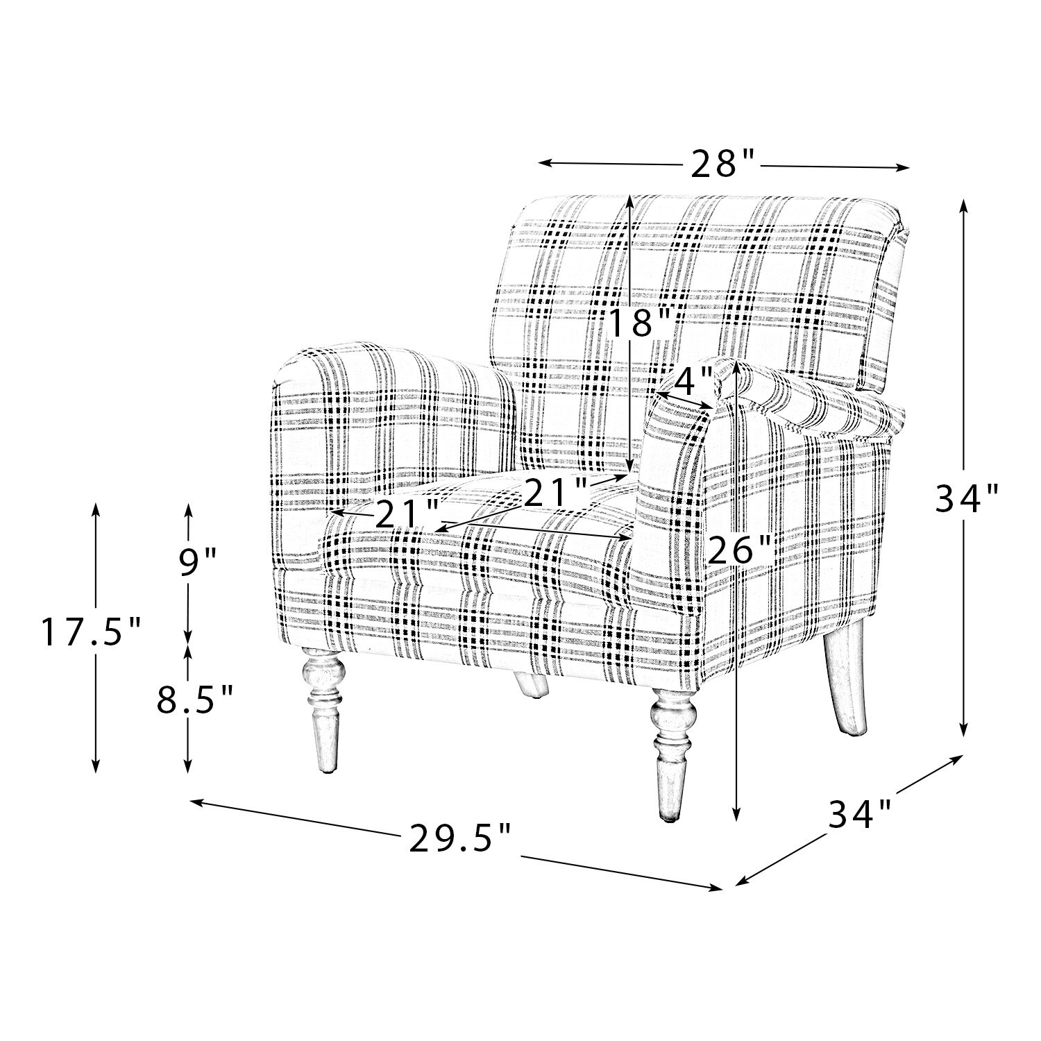 14 Karat Home HCHS0193-BLACK chairs - View #10