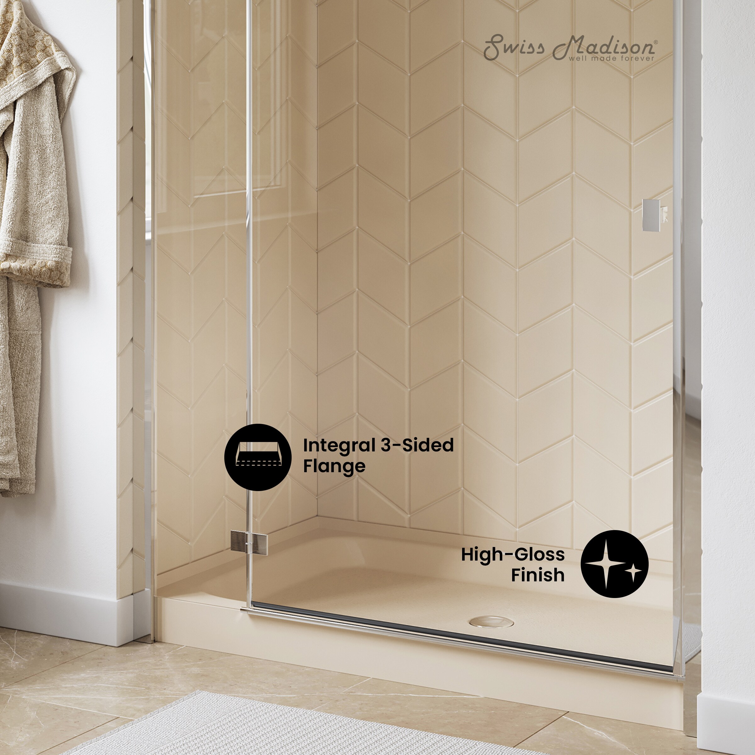 Swiss Madison SM-25-SBLAU50BQ Shower-Floors - View #2