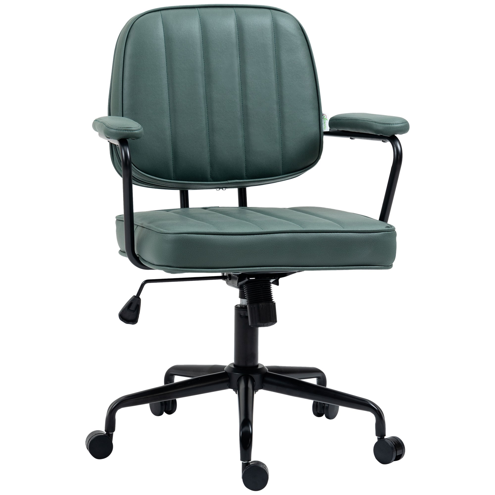 Dexmalle W2225P173828 Green Office Chair with Adjustable Height and Tilt