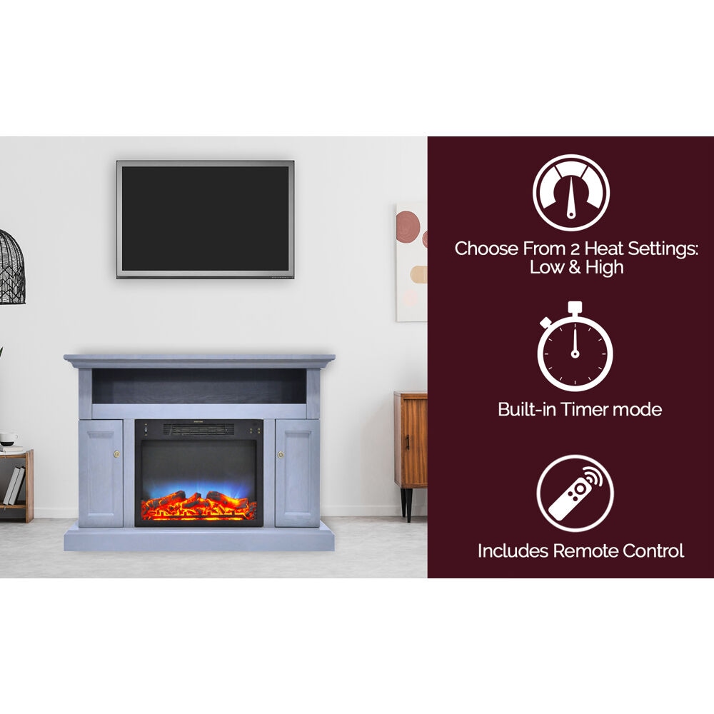 Cambridge CAM5021-2SBLLED Electric-Fireplaces - View #2
