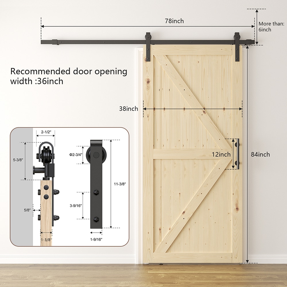 LOVMOR BD-1789005852-38 Barn-Doors - View #5