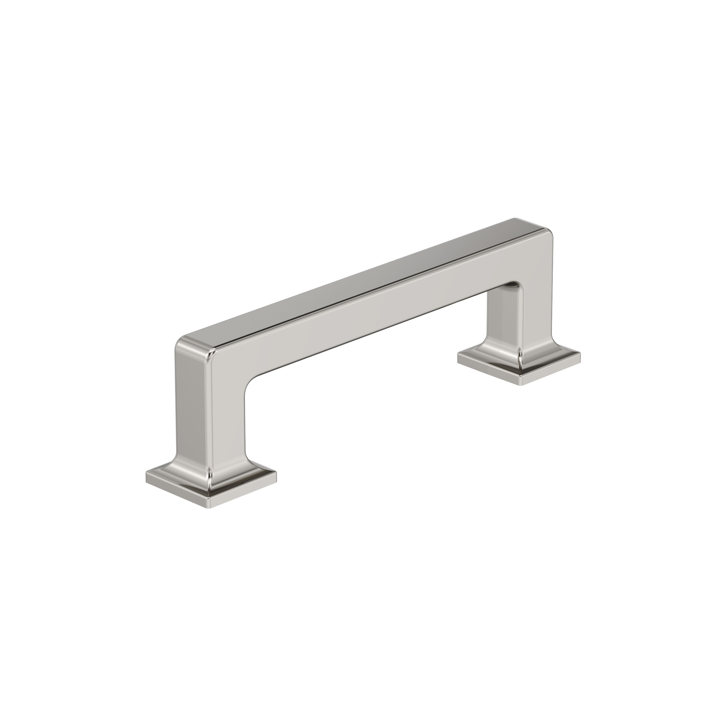 Amerock BP37442PN Lintel 3-3/4-in , 96mm Center to Center Polished Nickel Rectangular Bar