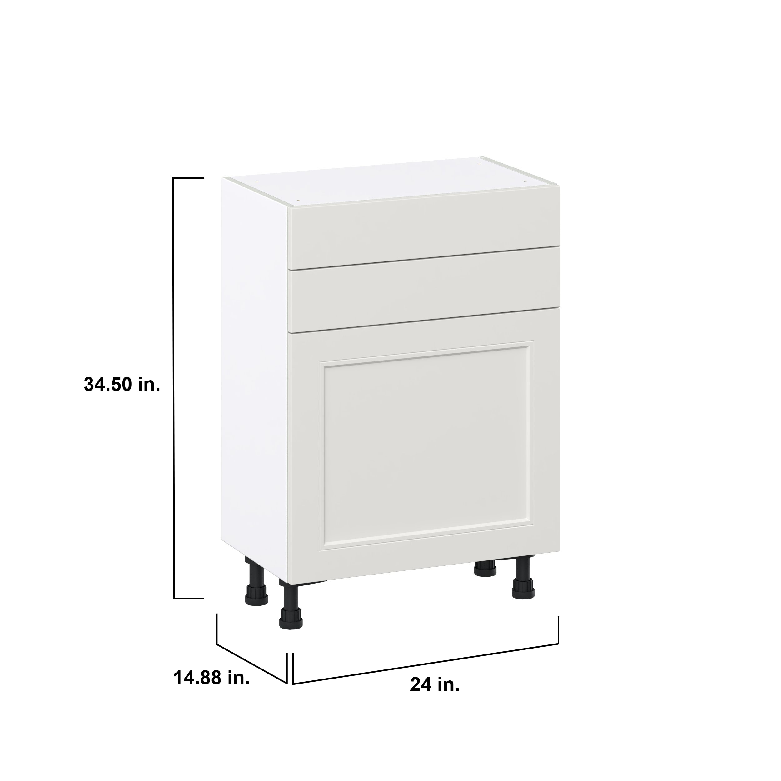 Hugo&Borg DSB2414B(L/R)-BE Cabinets-Kitchen - View #4