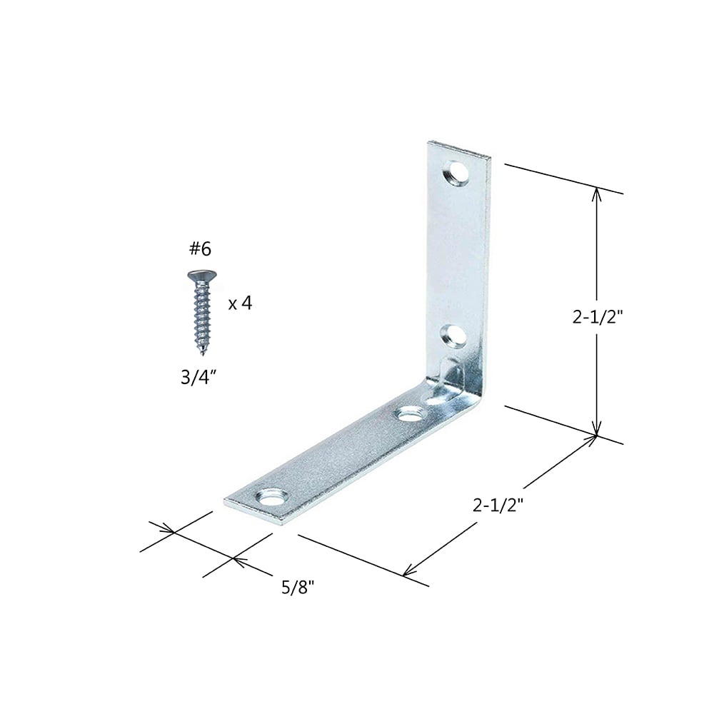 RELIABILT 22503ZCXLG Mending-Plates-Brackets-Braces - View #3