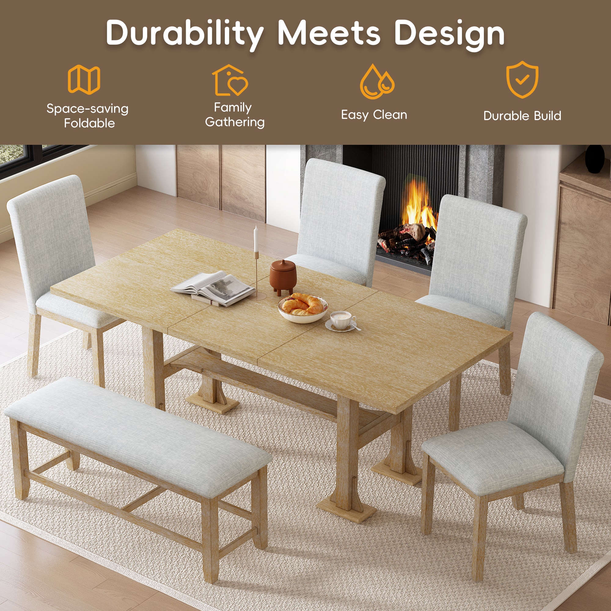 Bybafun YA0100210 Dining-Sets - View #5