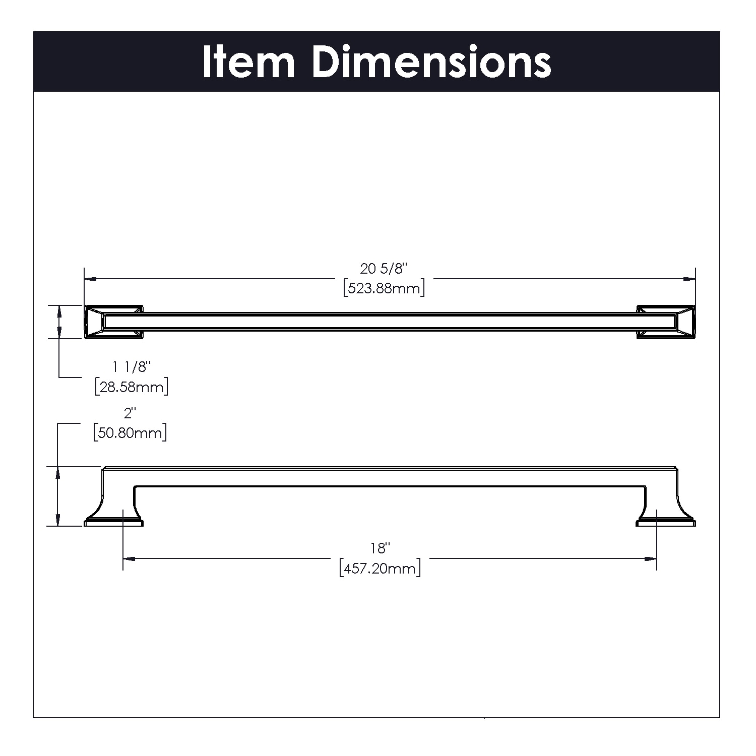 Belwith Keeler B078831-MB Cabinet-Pulls - View #4
