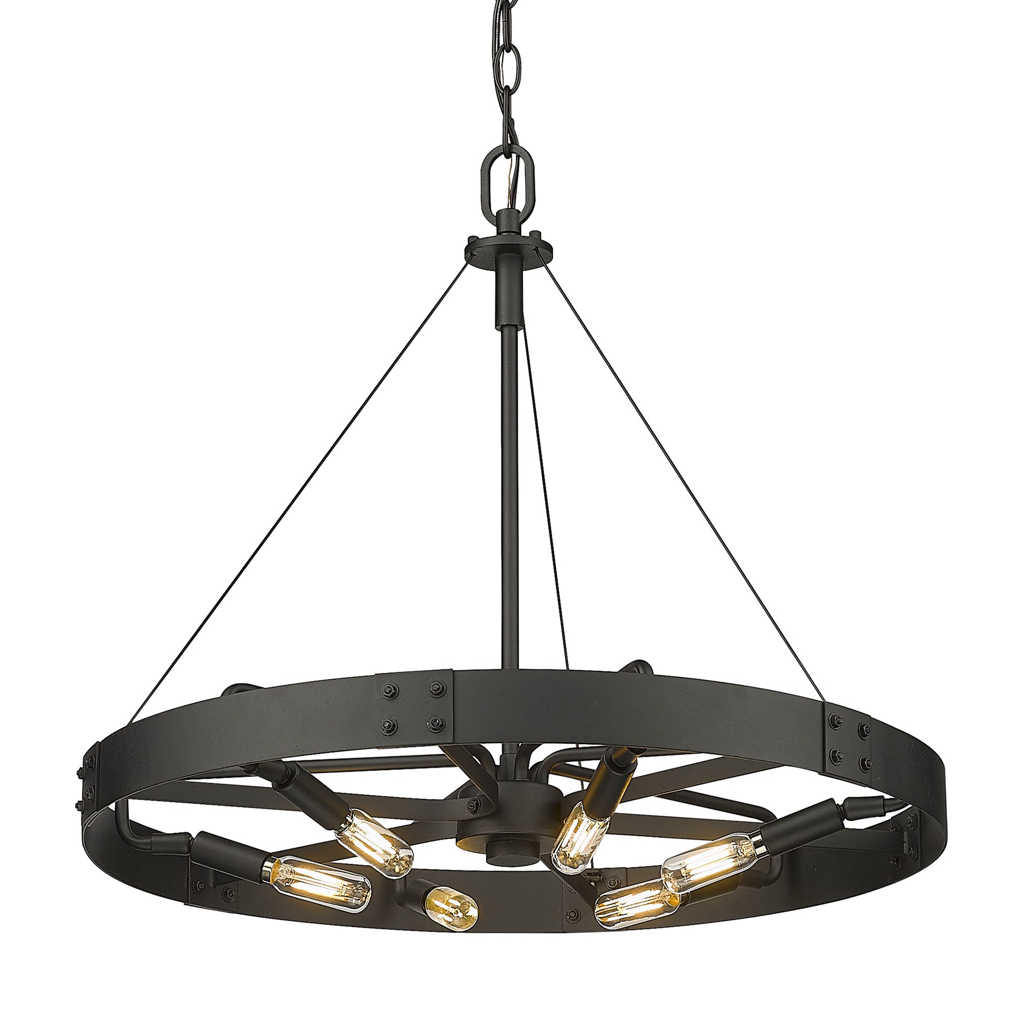 Golden Lighting 3866-M NB-NB Pendant-Lights - View #3