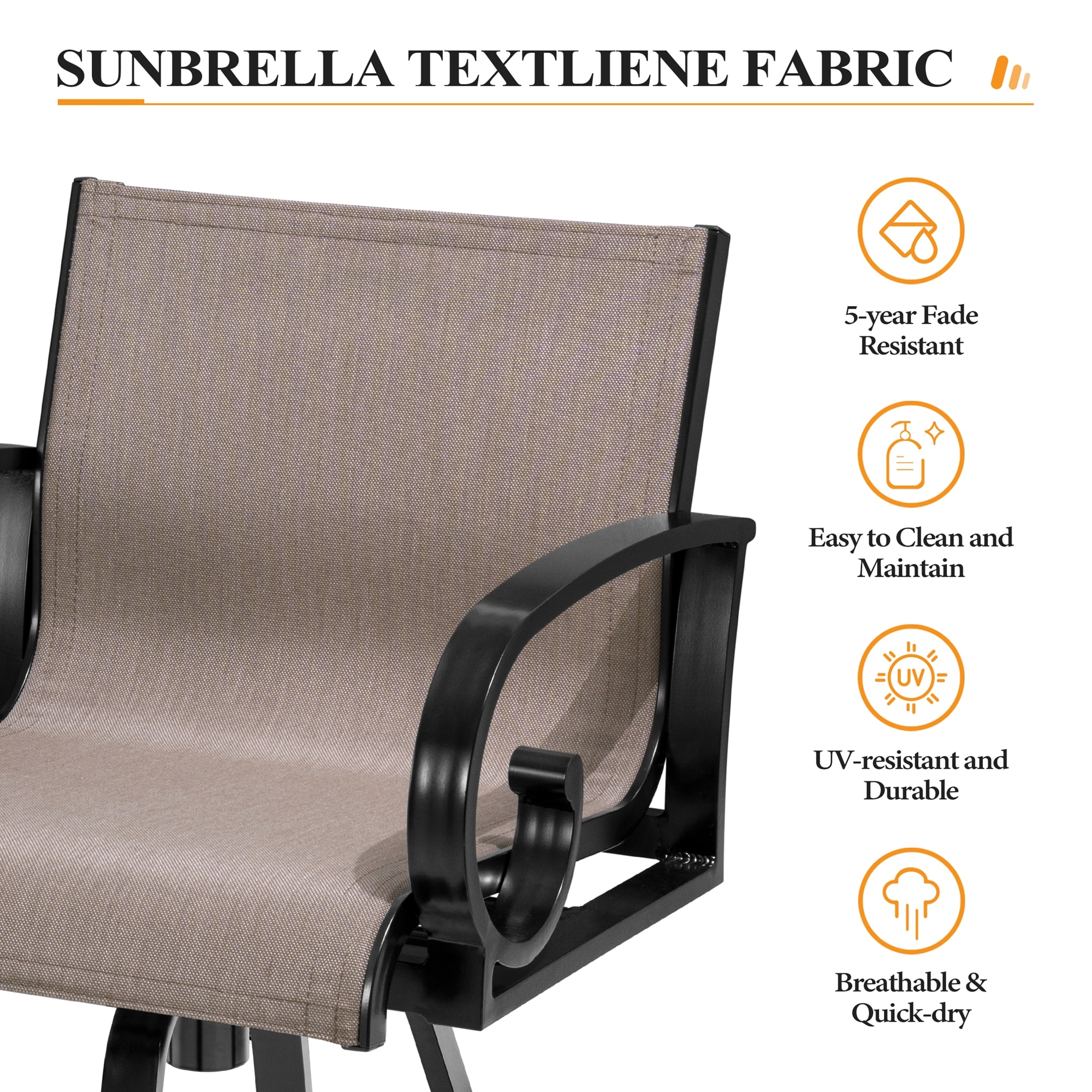 Crestlive Products CL-ST013ASH-2 Patio-Chairs - View #4
