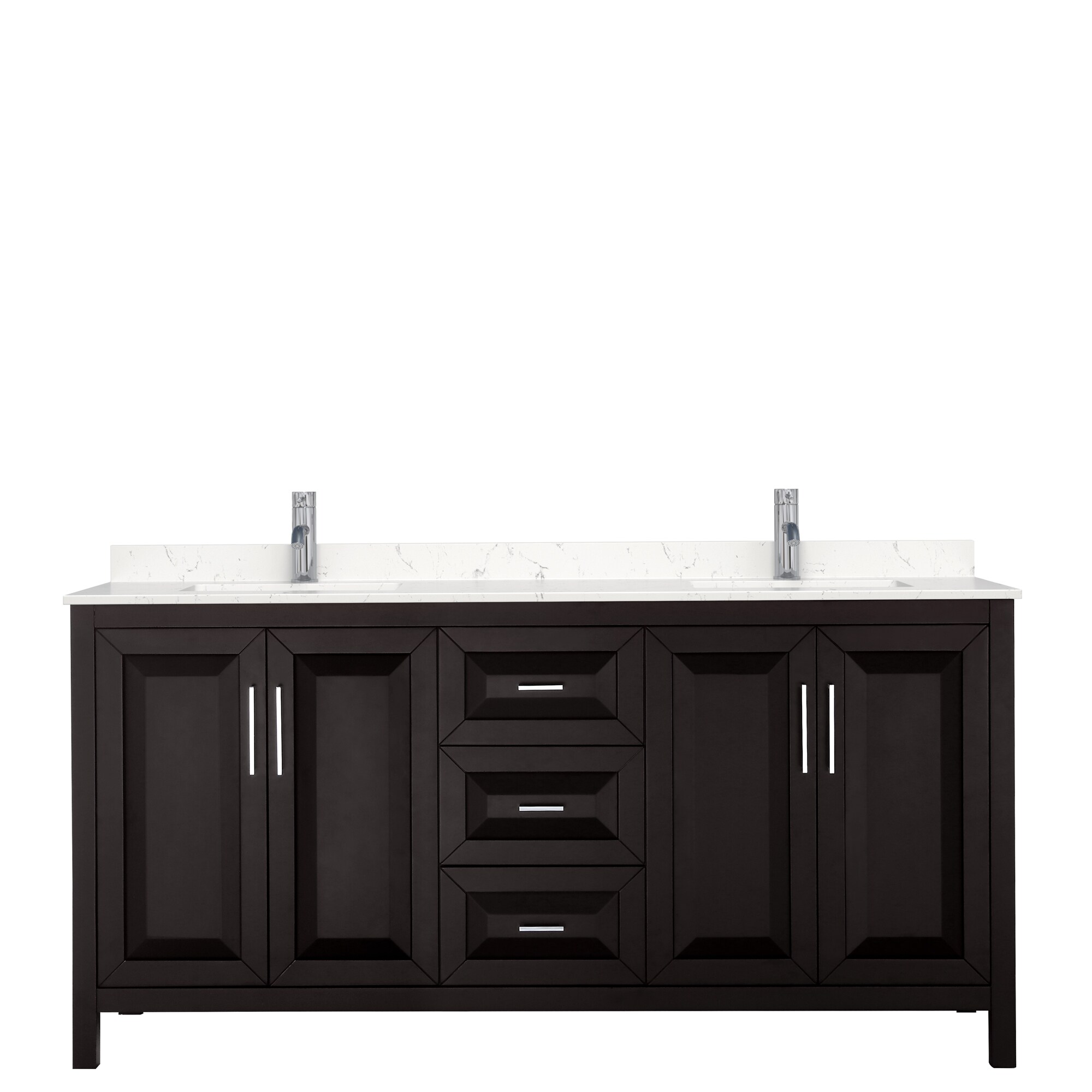 Wyndham Collection WCV252572DDEC2UNSMXX Bath-Vanity-Combo - View #3