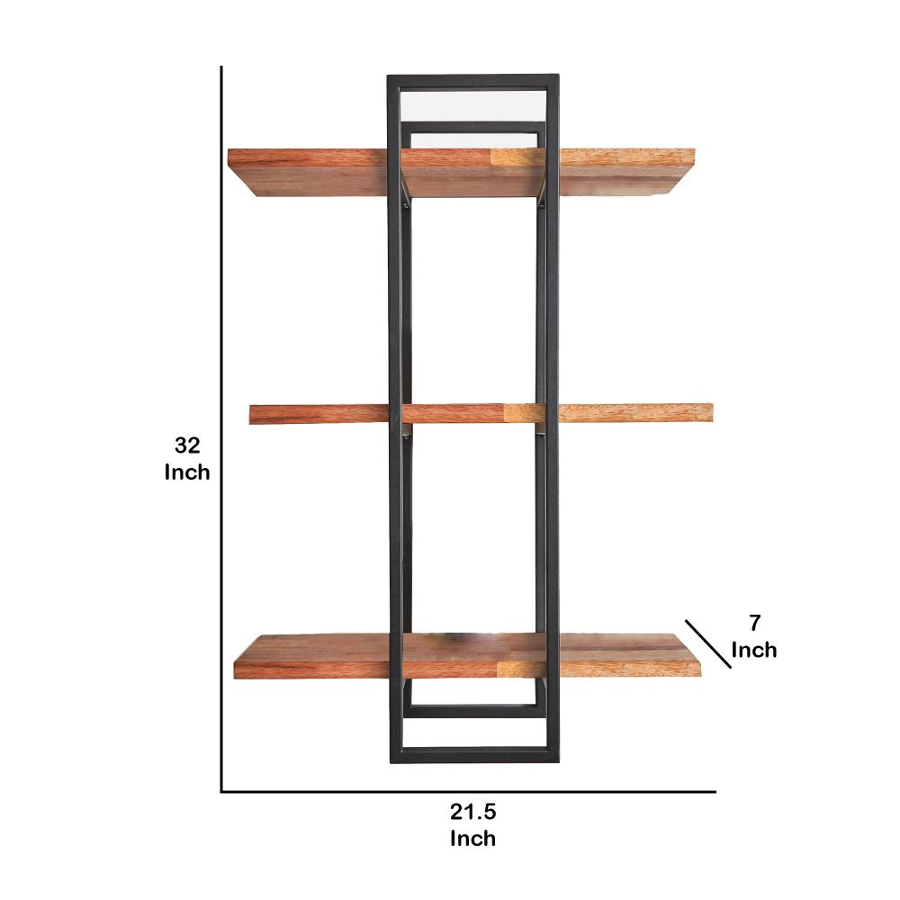 Benzara BM225452 Wall-Mounted-Shelving - View #5