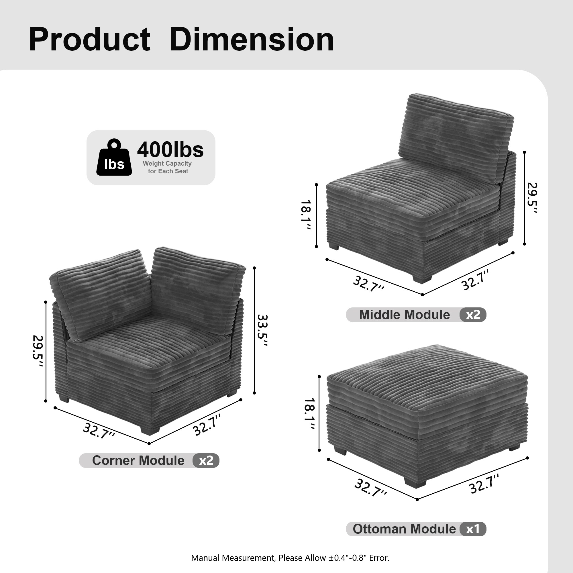 ALTRIGUS 6L-YOYO910-51-AL Sofas-Loveseats - View #3