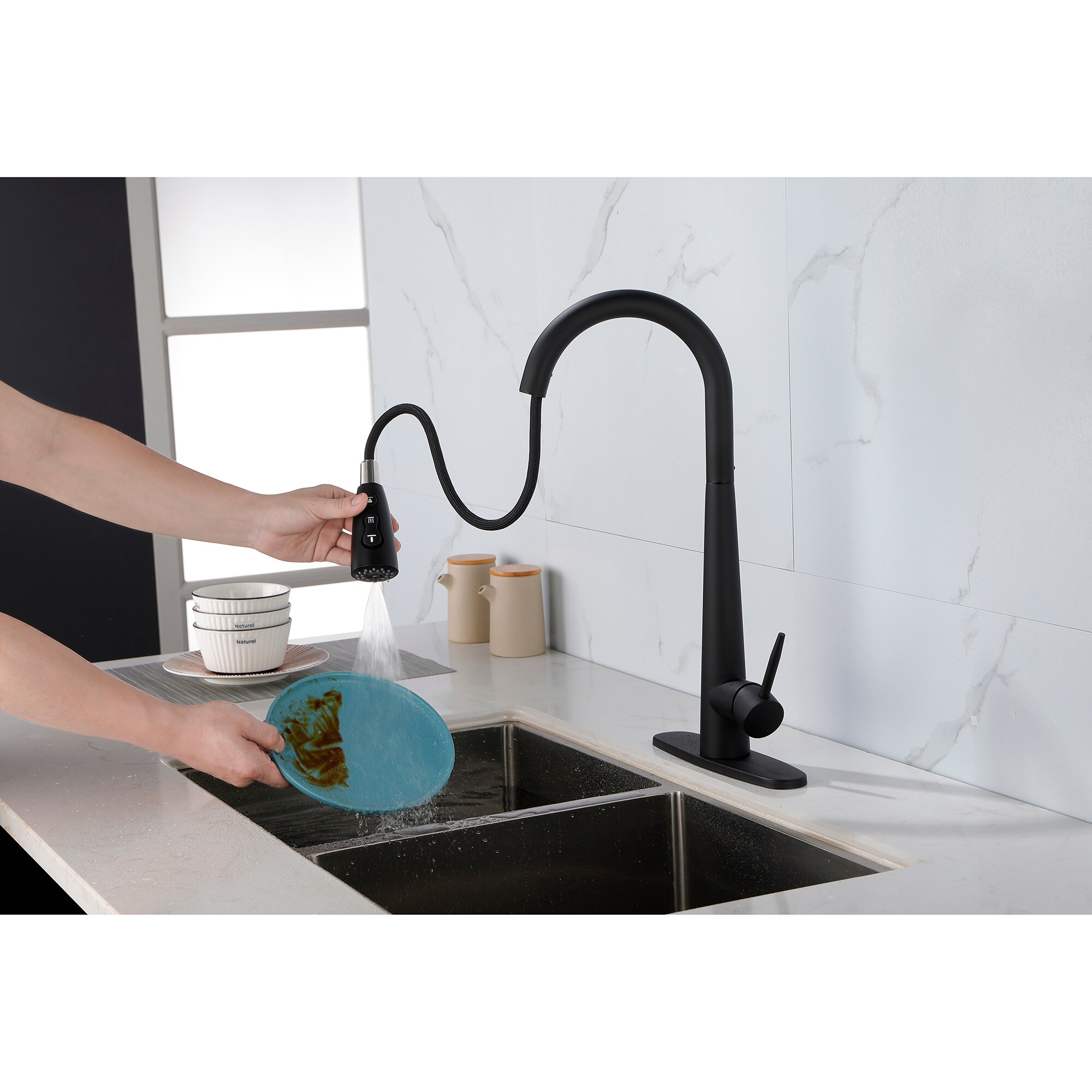 Clihome TC-013BN-KF Kitchen-Faucets - View #9