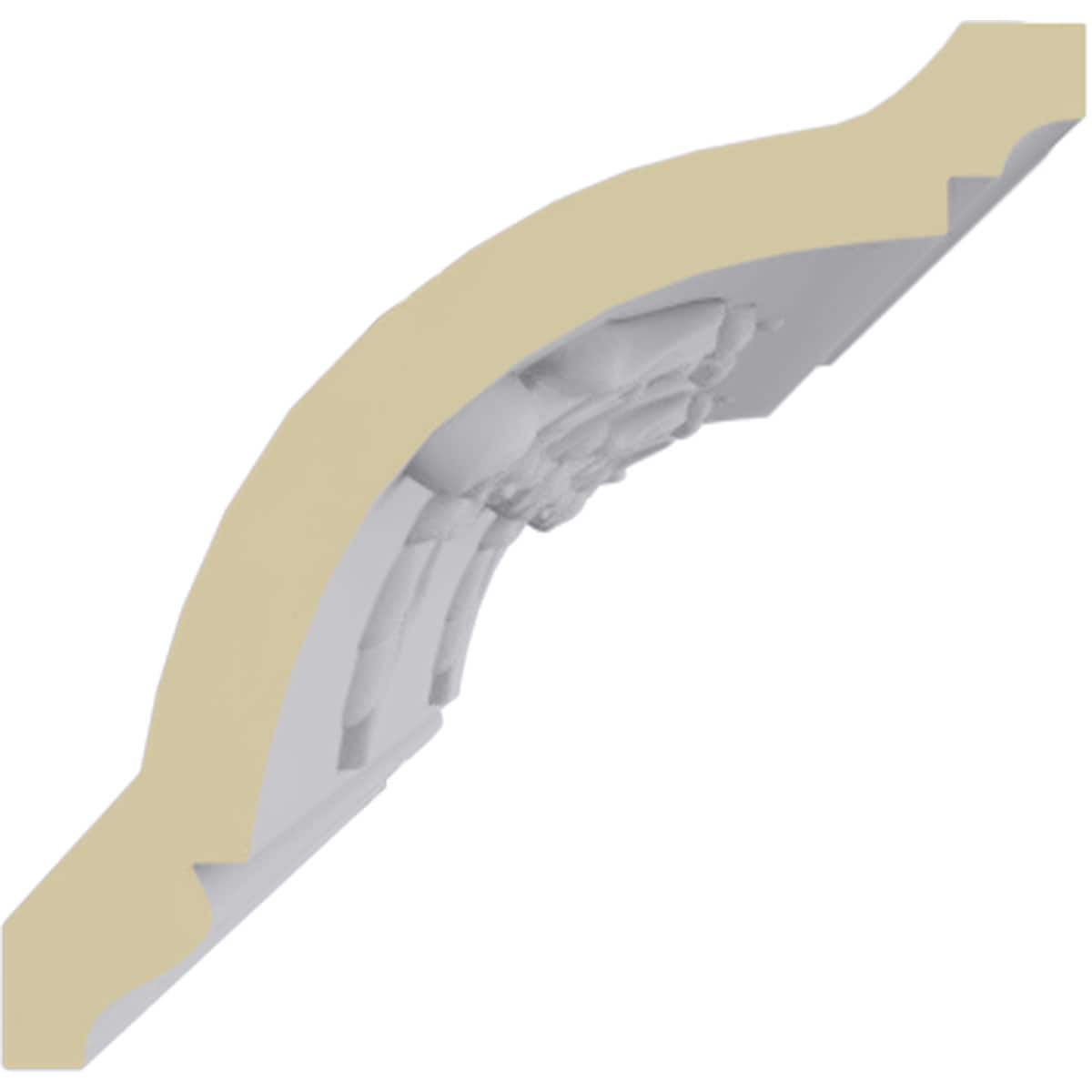Ekena Millwork MLD03X03X04VE-CASE-2 Crown-Moulding - View #2