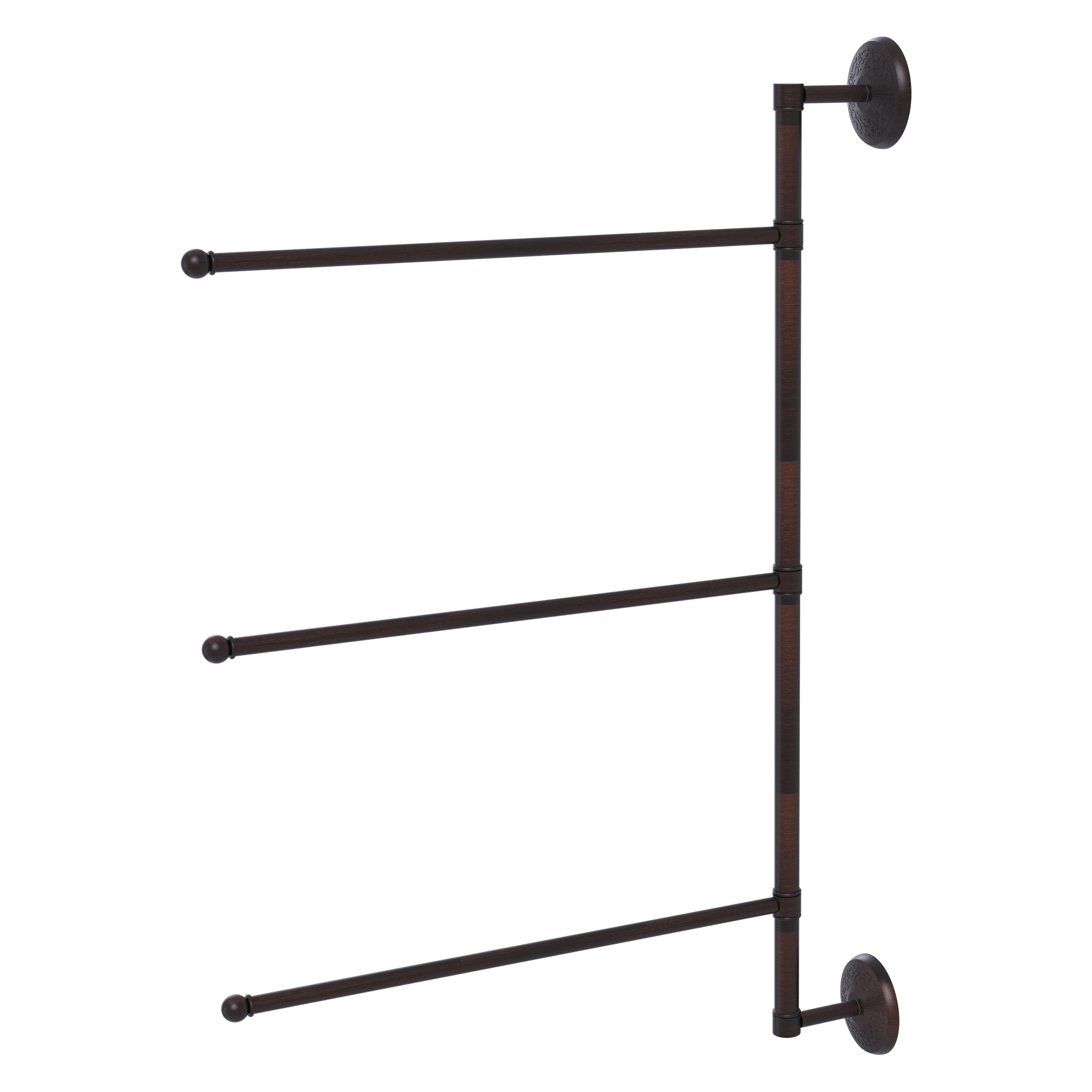 Allied Brass PMC-27/3/16/28-VB Prestige Monte Carlo 28-in Venetian Bronze Wall mount Single Towel Bar