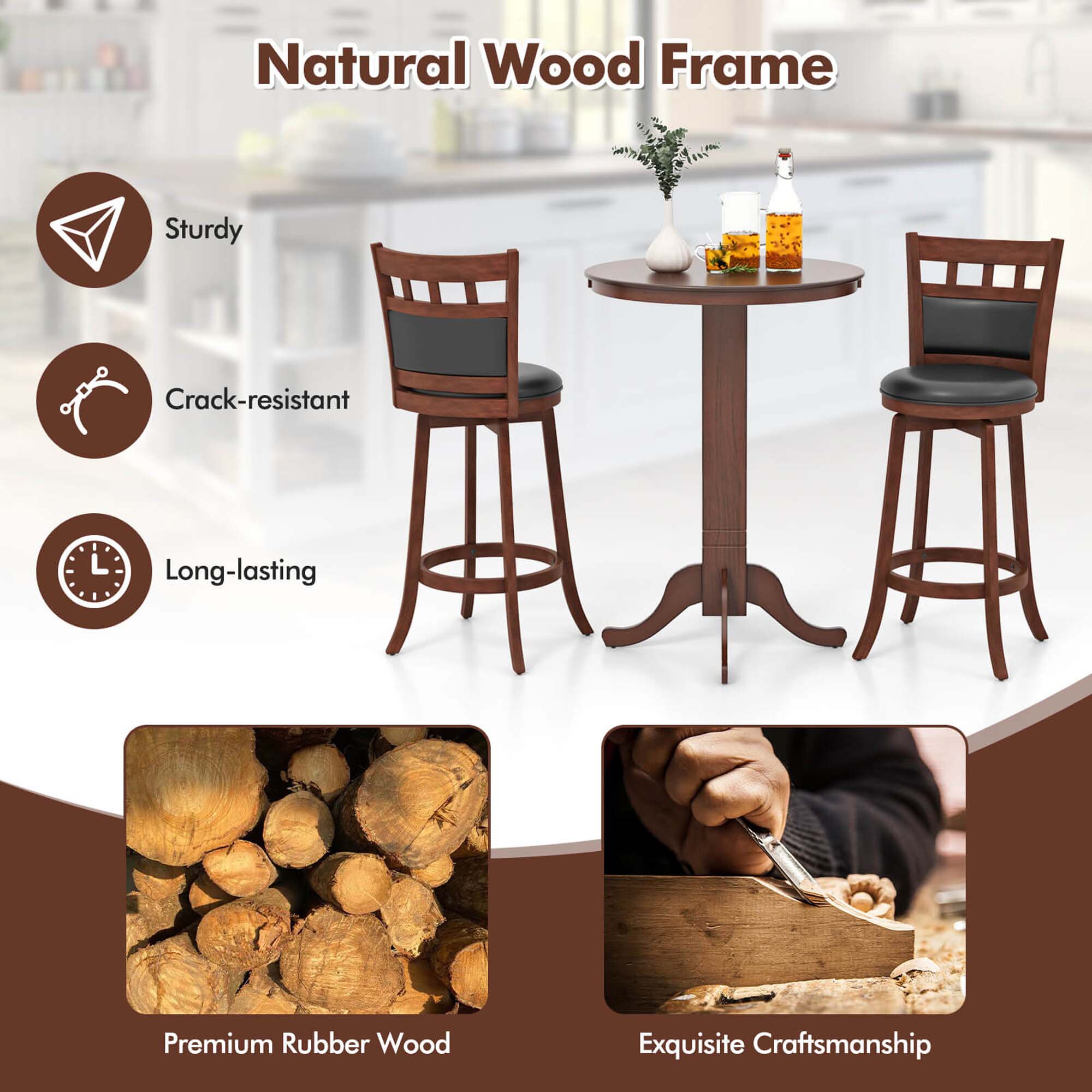 Costway HCST04452 Patio-Dining-Sets - View #5