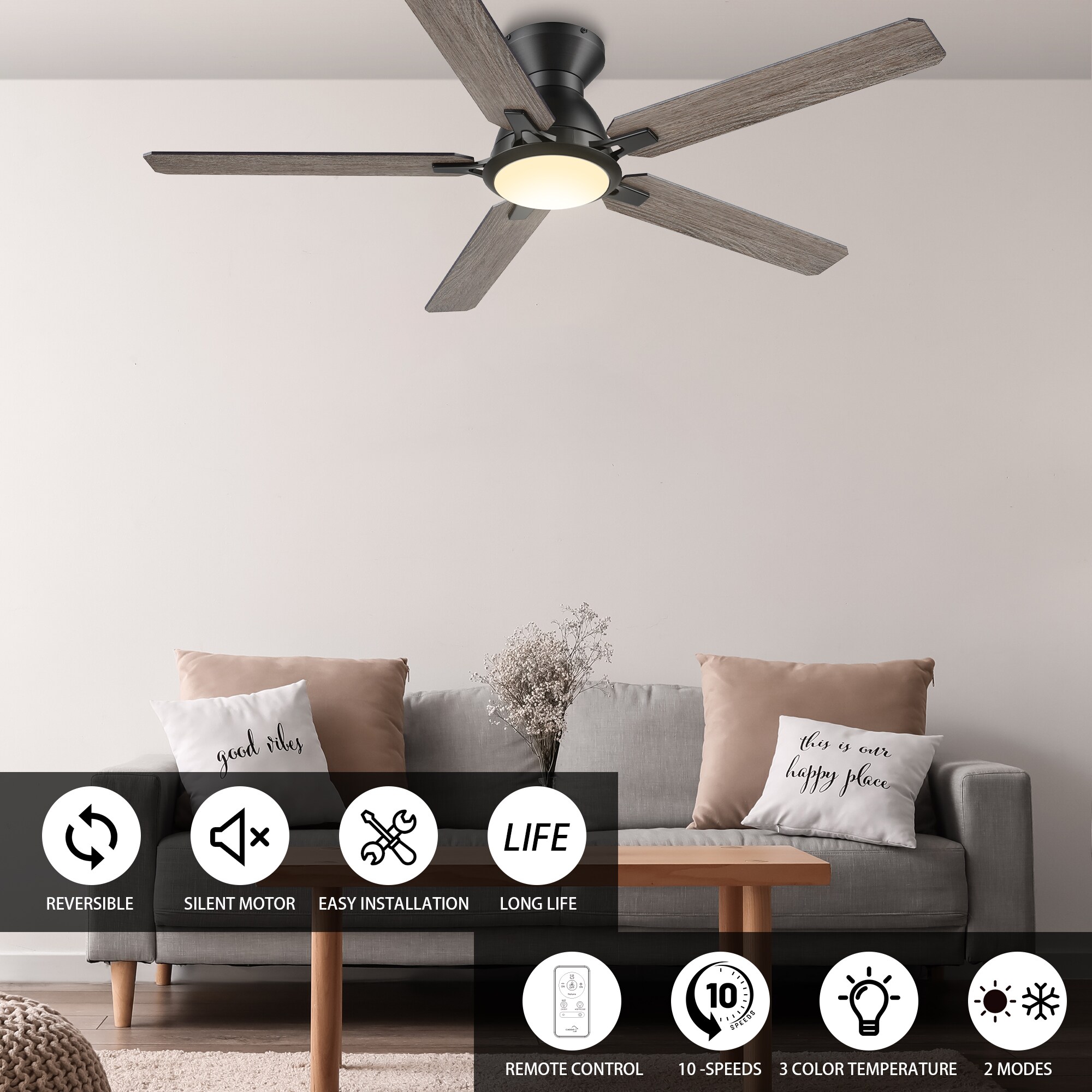CARRO USA LYDC525J-L11-BG-1-FM Ceiling-Fans - View #5