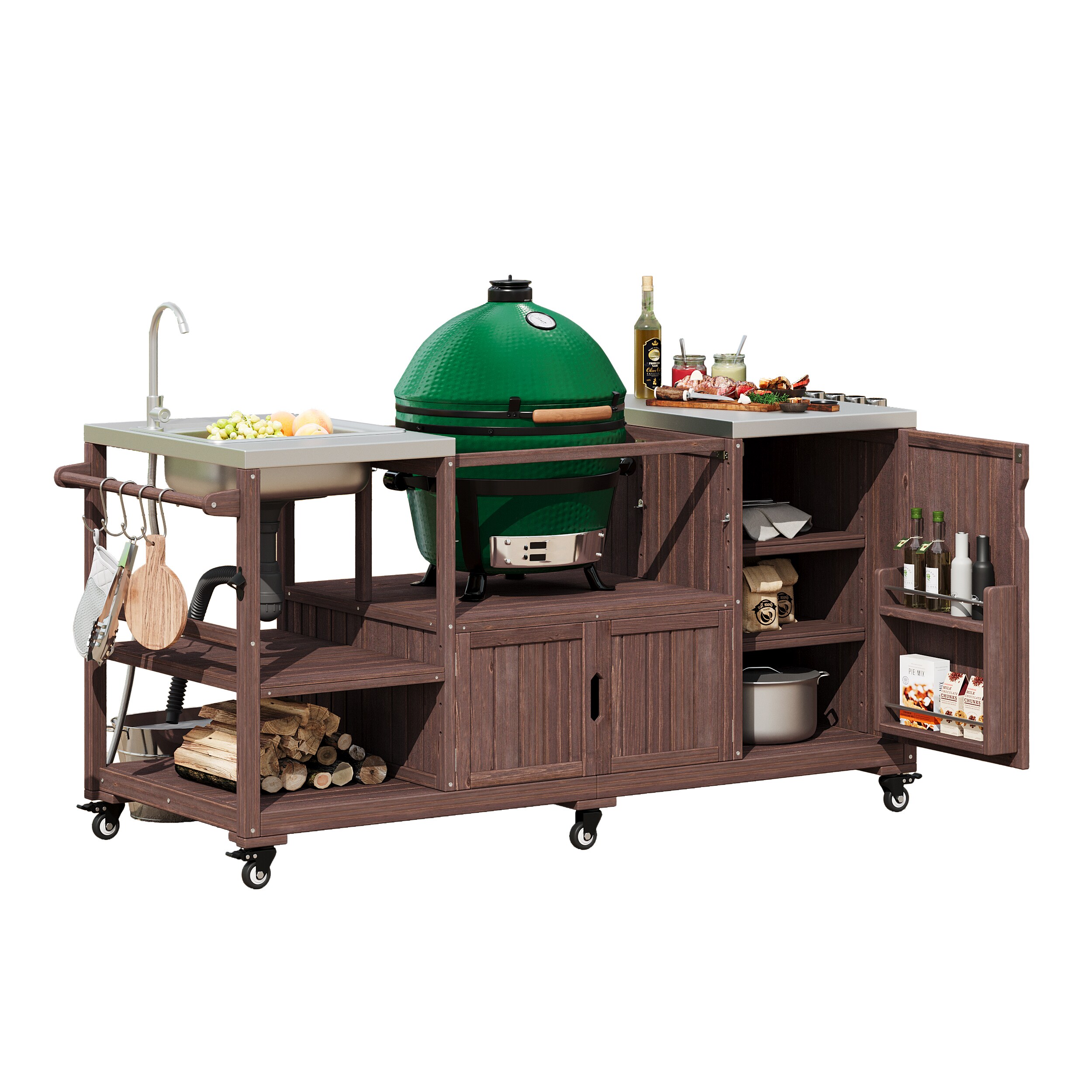 ModernLuxe L3P-N707S000022Z Outdoor-Carts - View #11