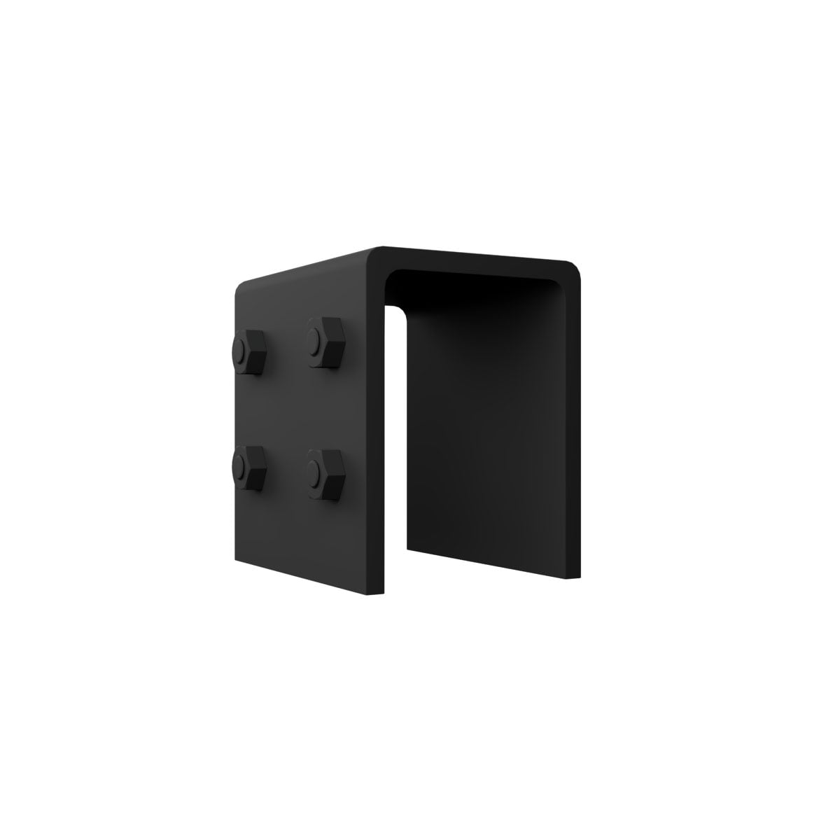 Ekena Millwork BMSTRP04X06S 1-in x 4-in x 6-in Smooth Strap Finished Urethane U-Shaped Decorative Strap